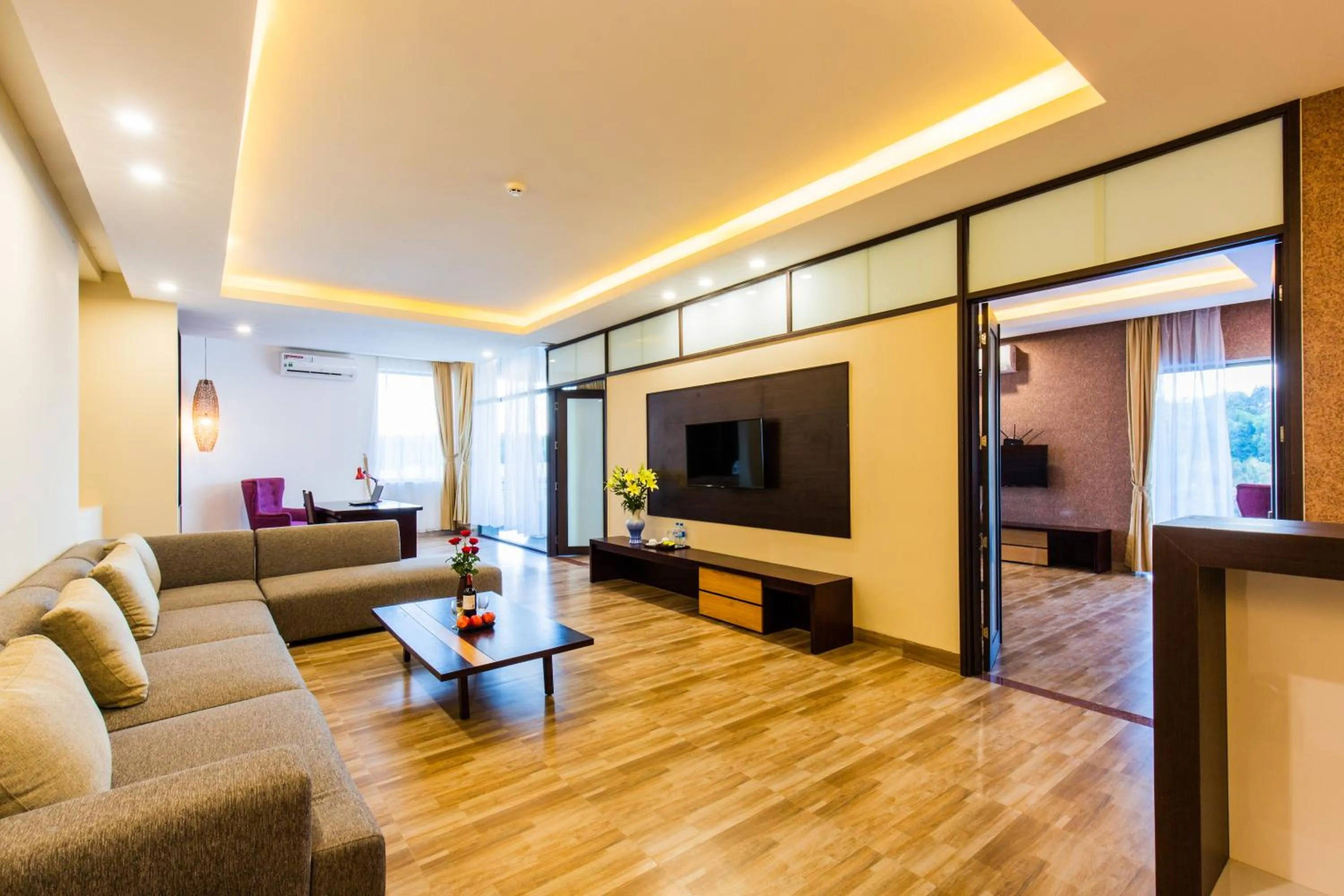 Living room in Hamya Hotsprings and Resort