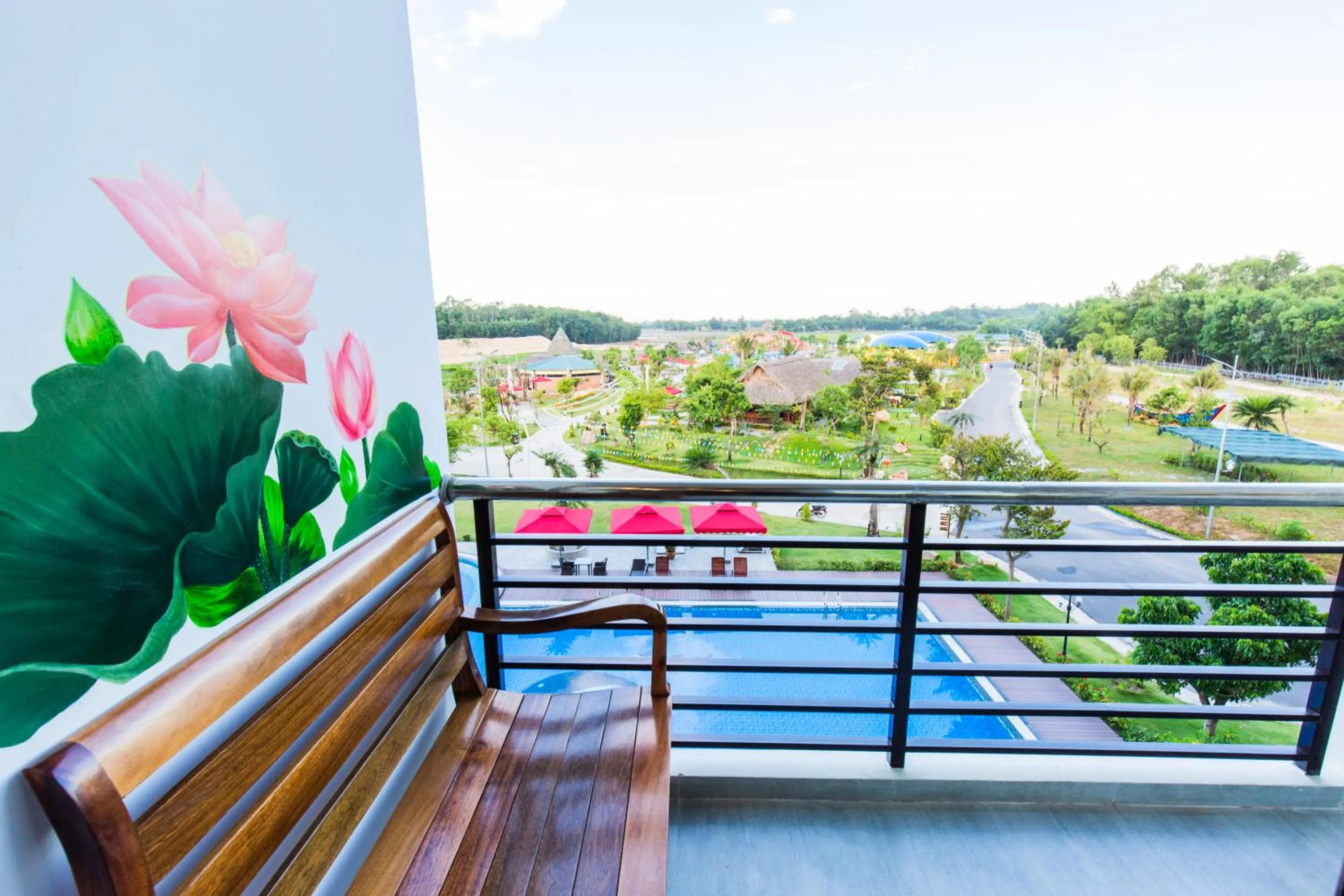 Balcony/Terrace in Hamya Hotsprings and Resort