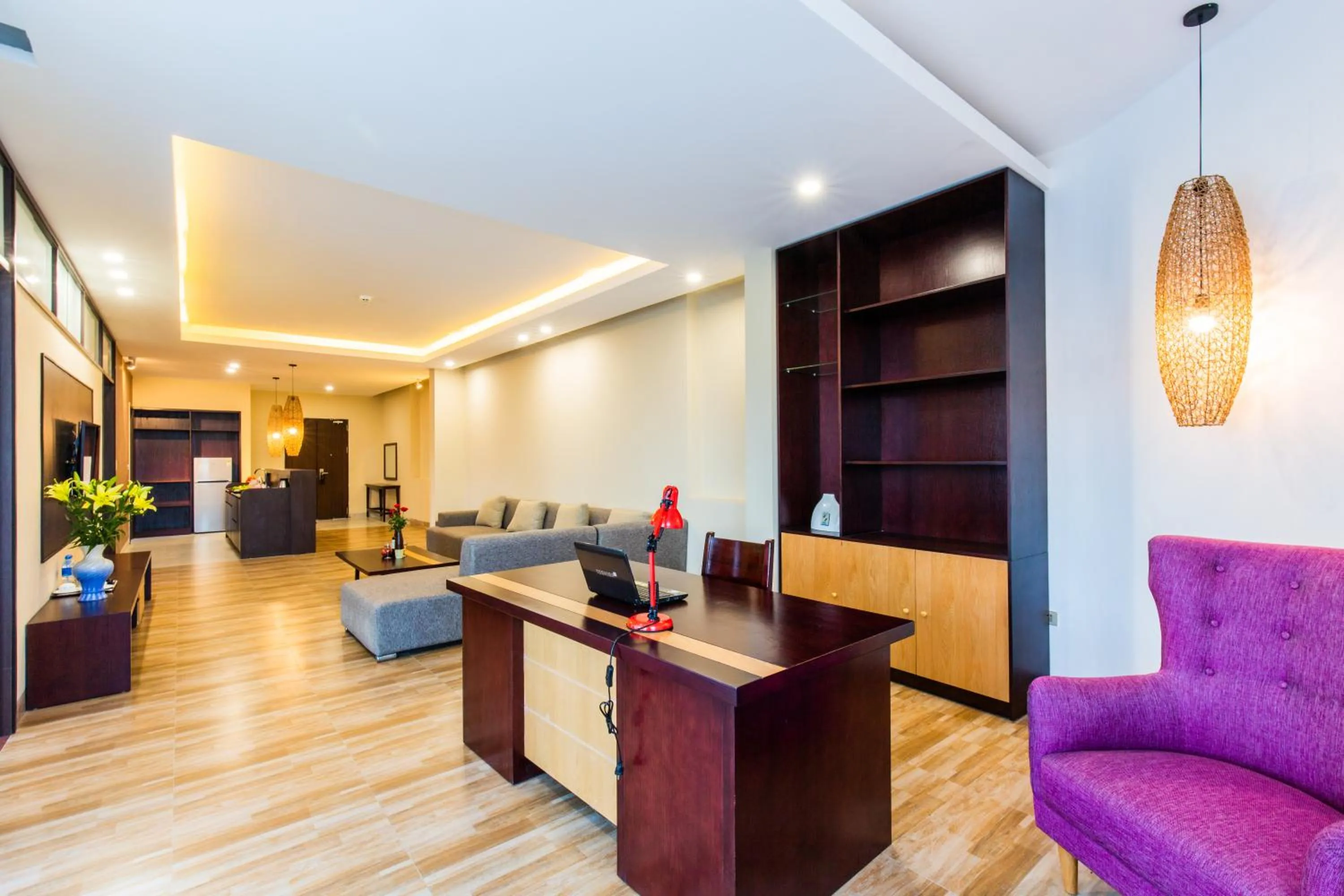 Living room in Hamya Hotsprings and Resort