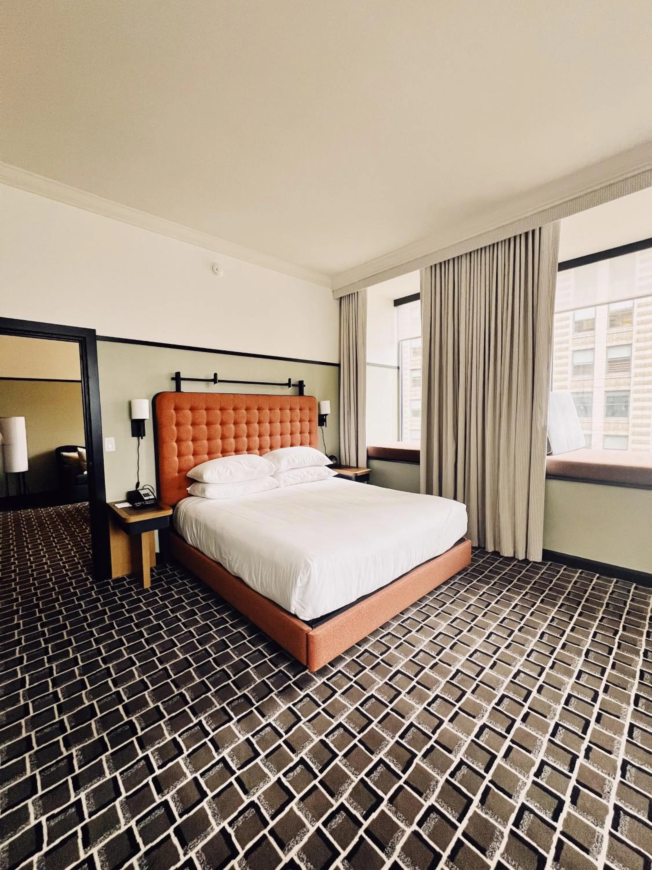 Bedroom, Bed in Kimpton Hotel Monaco Chicago, an IHG Hotel