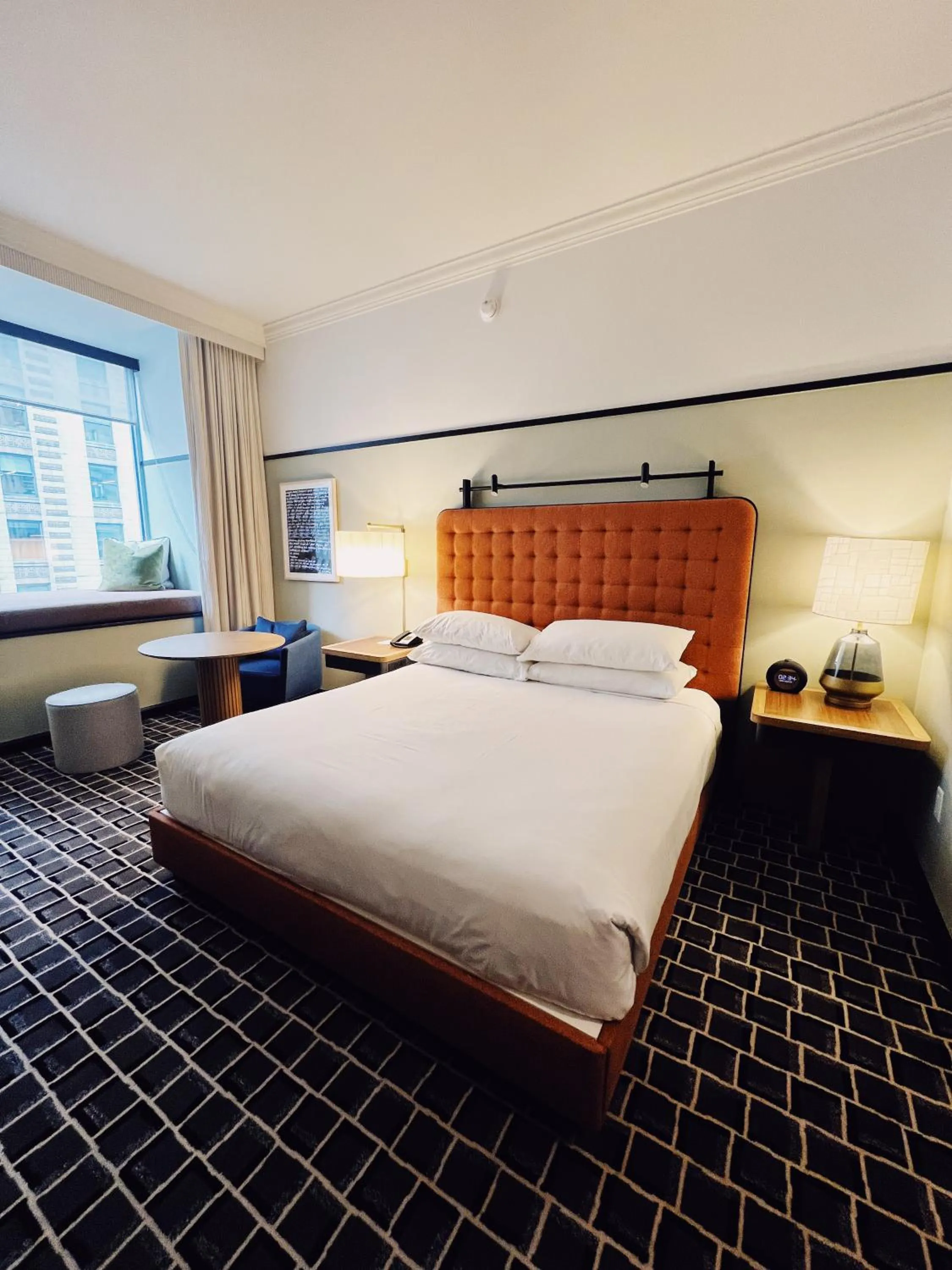 Bed in Kimpton Hotel Monaco Chicago, an IHG Hotel