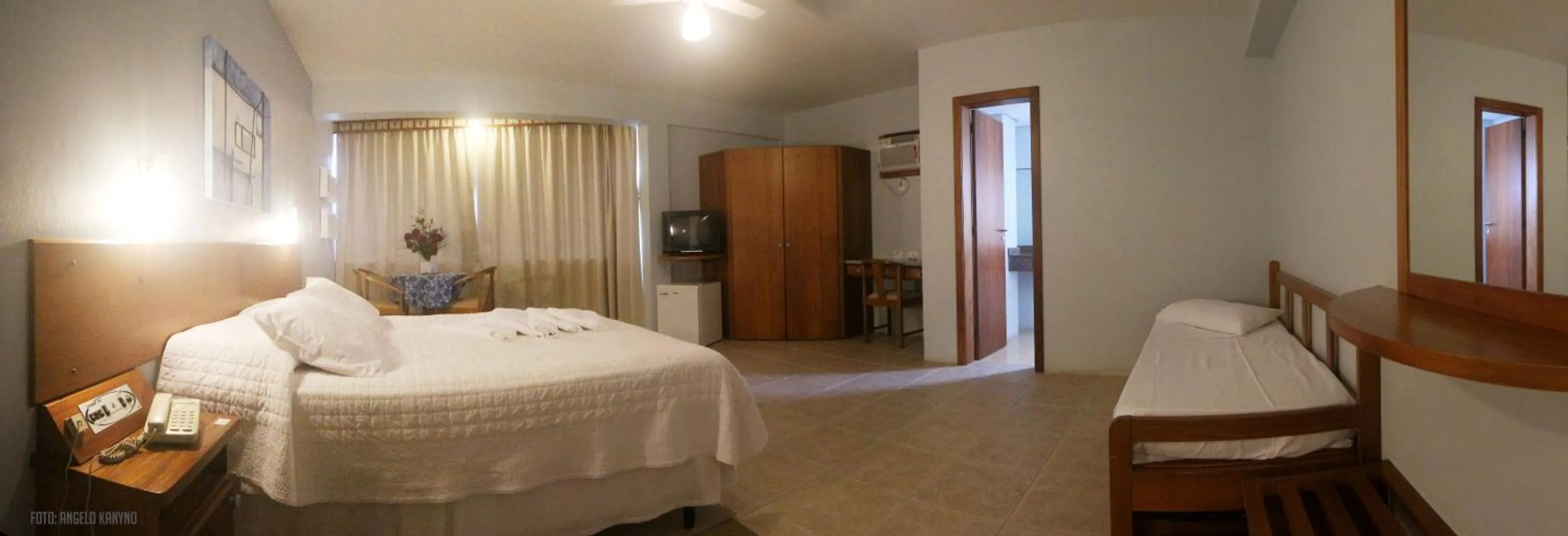 Bed in De Rose Praia Hotel