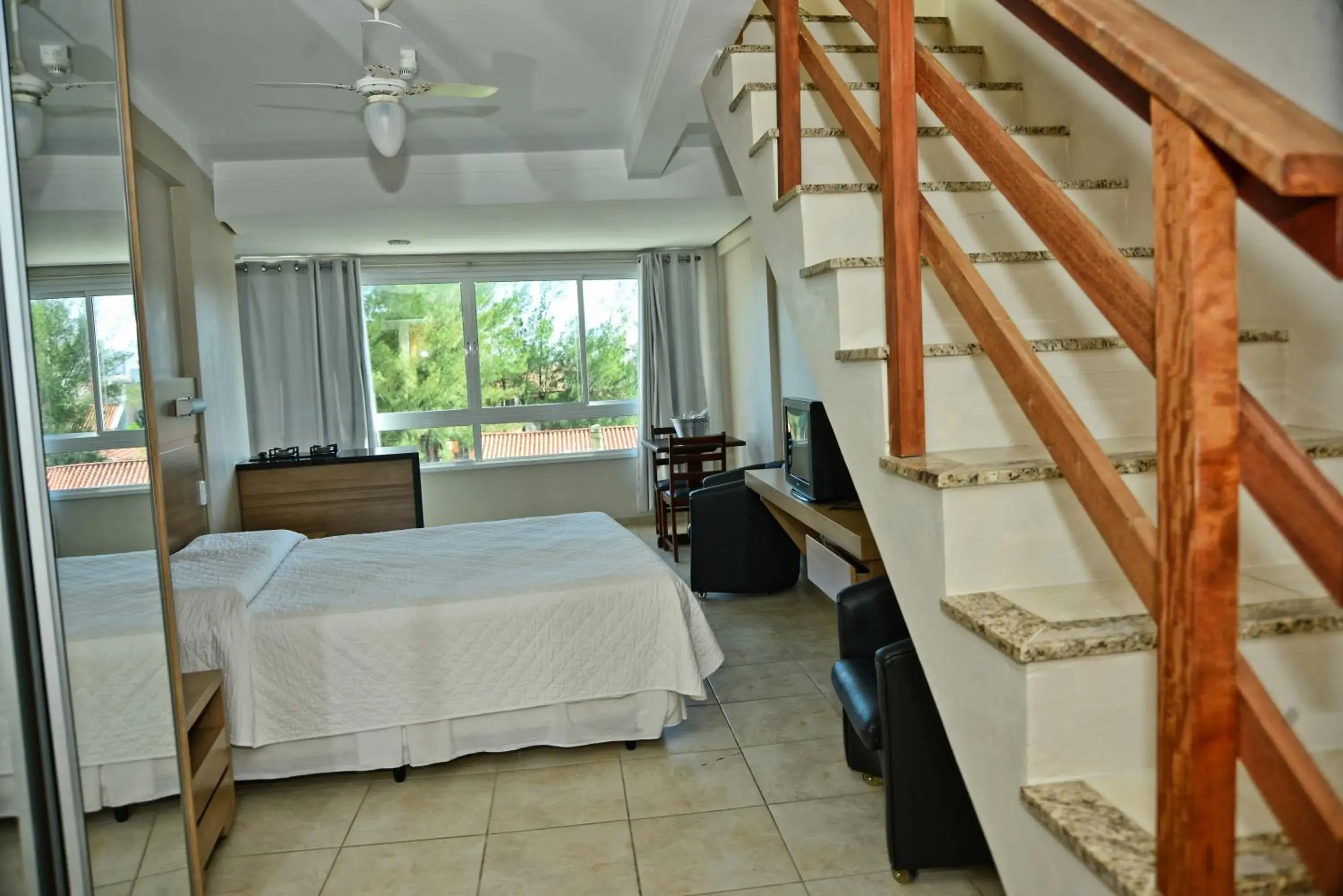 Family Room with Terrace in De Rose Praia Hotel Family Room with Terrace in De Rose Praia Hotel