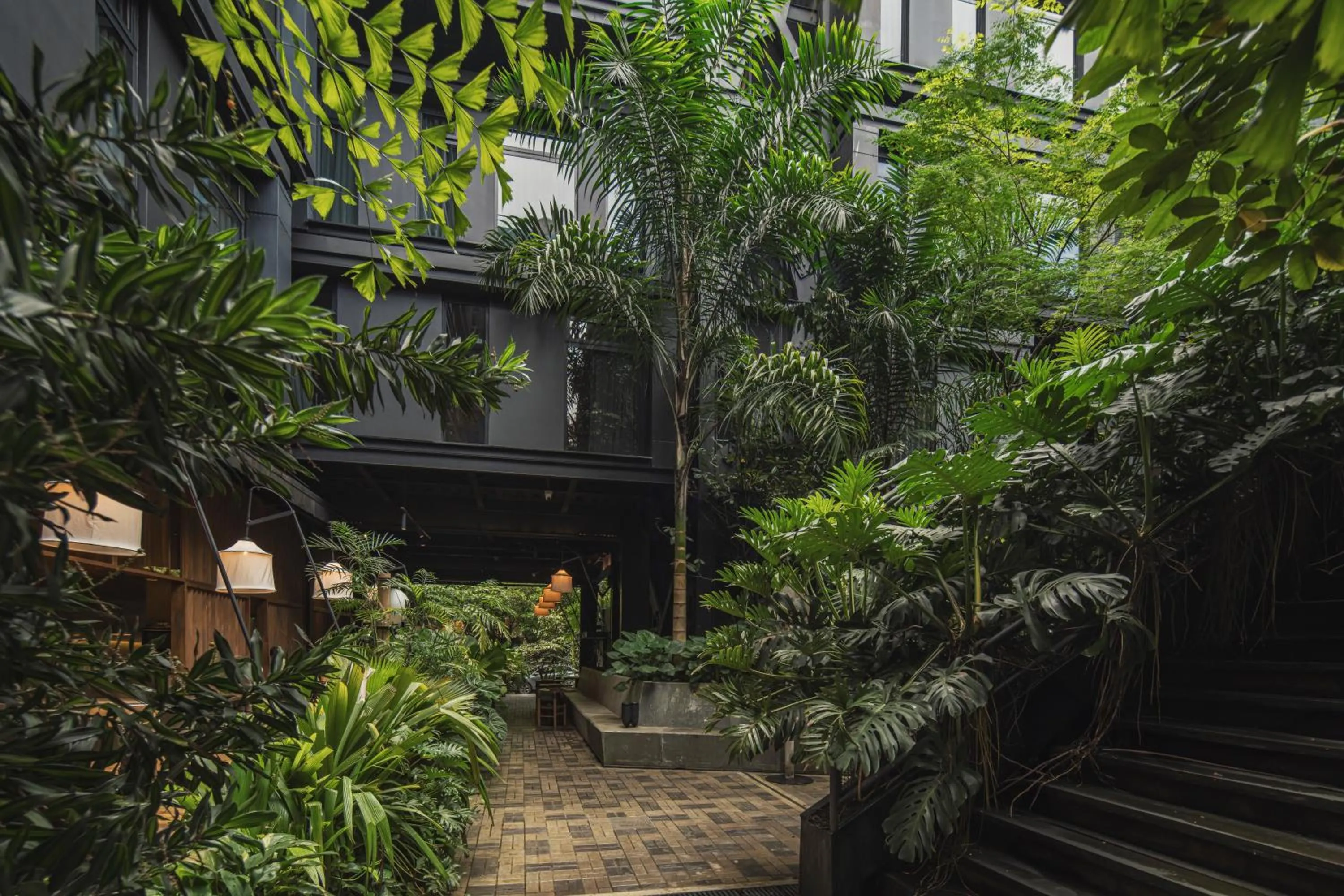 Property building in The Click Clack Hotel Medellín