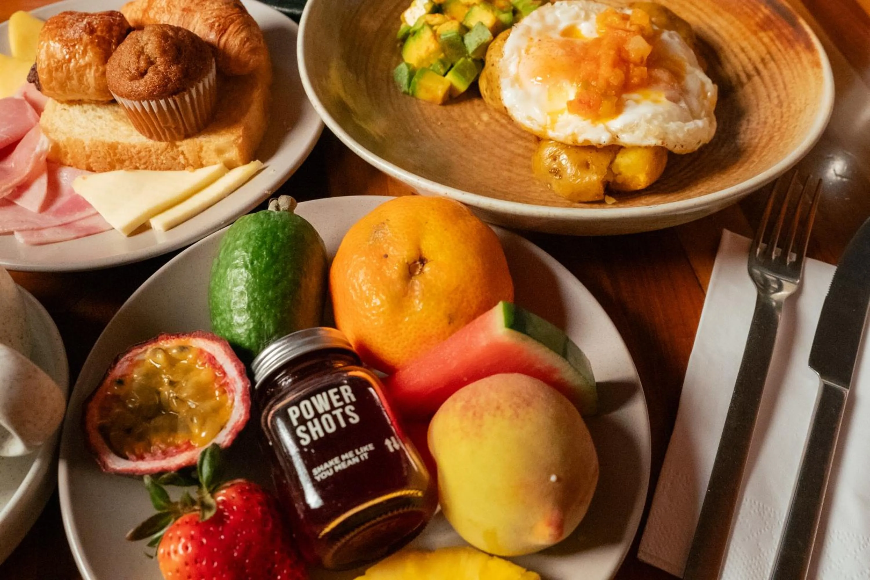 Restaurant/places to eat in The Click Clack Hotel Medellín