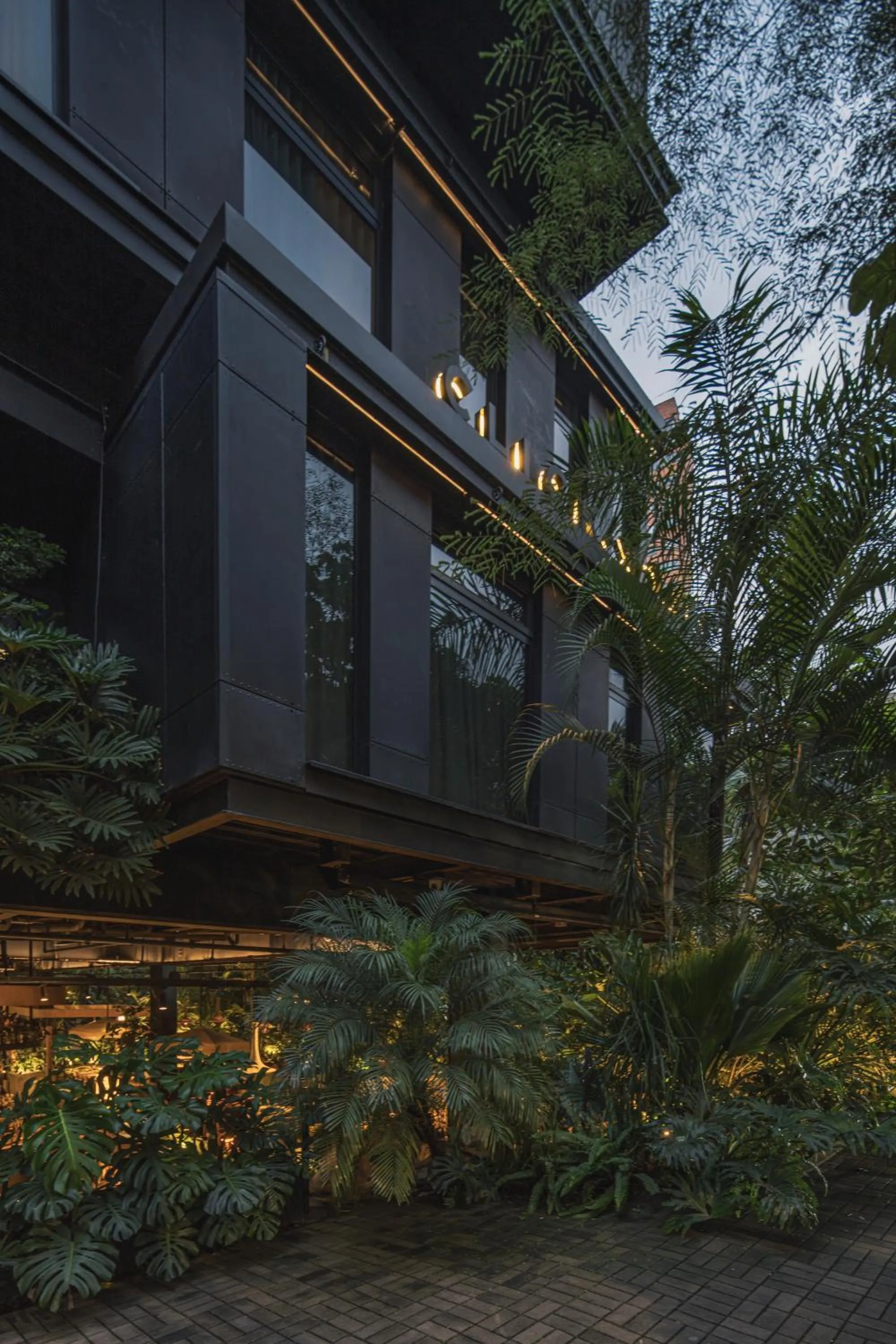 Property building in The Click Clack Hotel Medellín