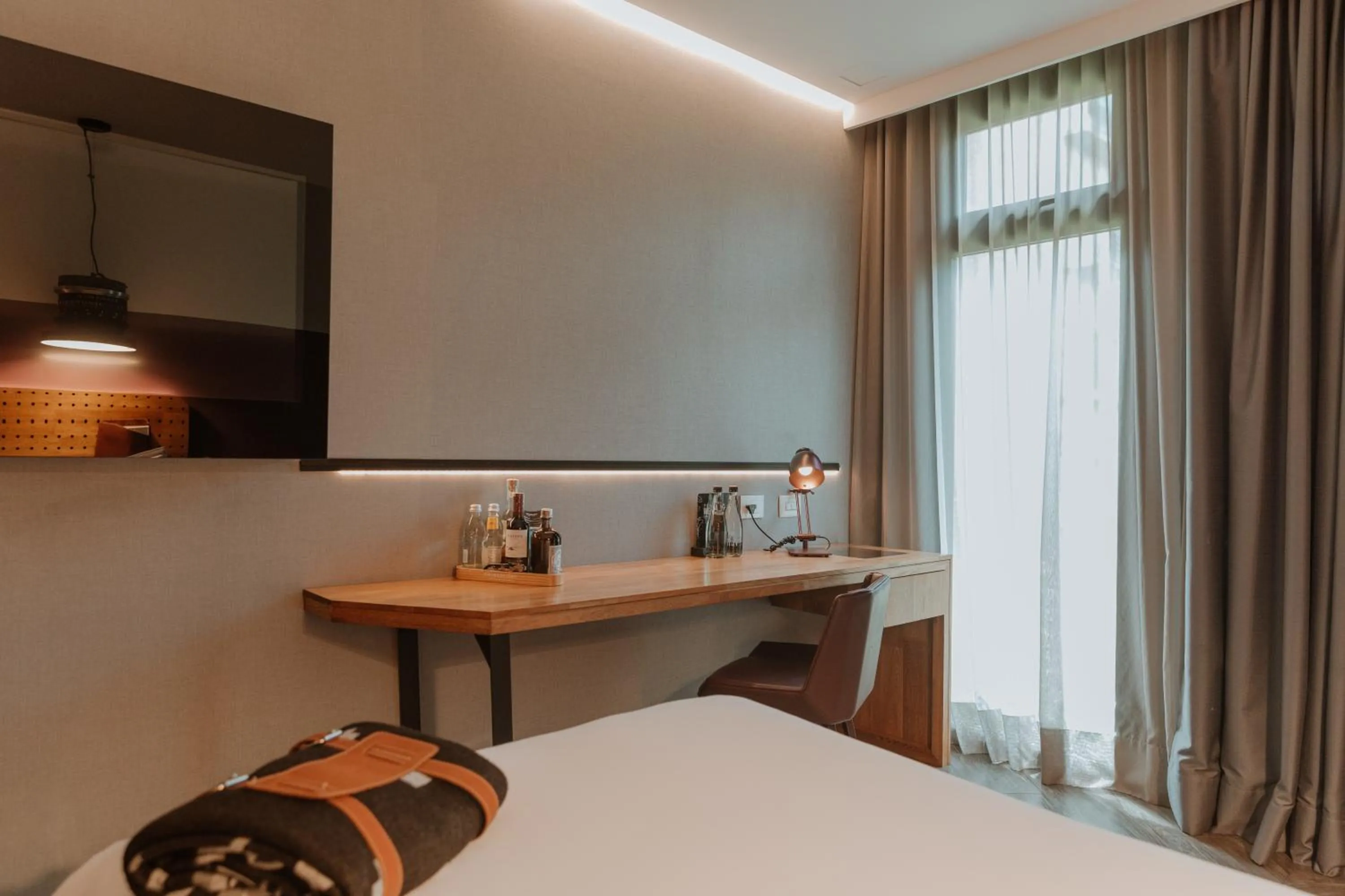 Bedroom, Bed in The Click Clack Hotel Medellín