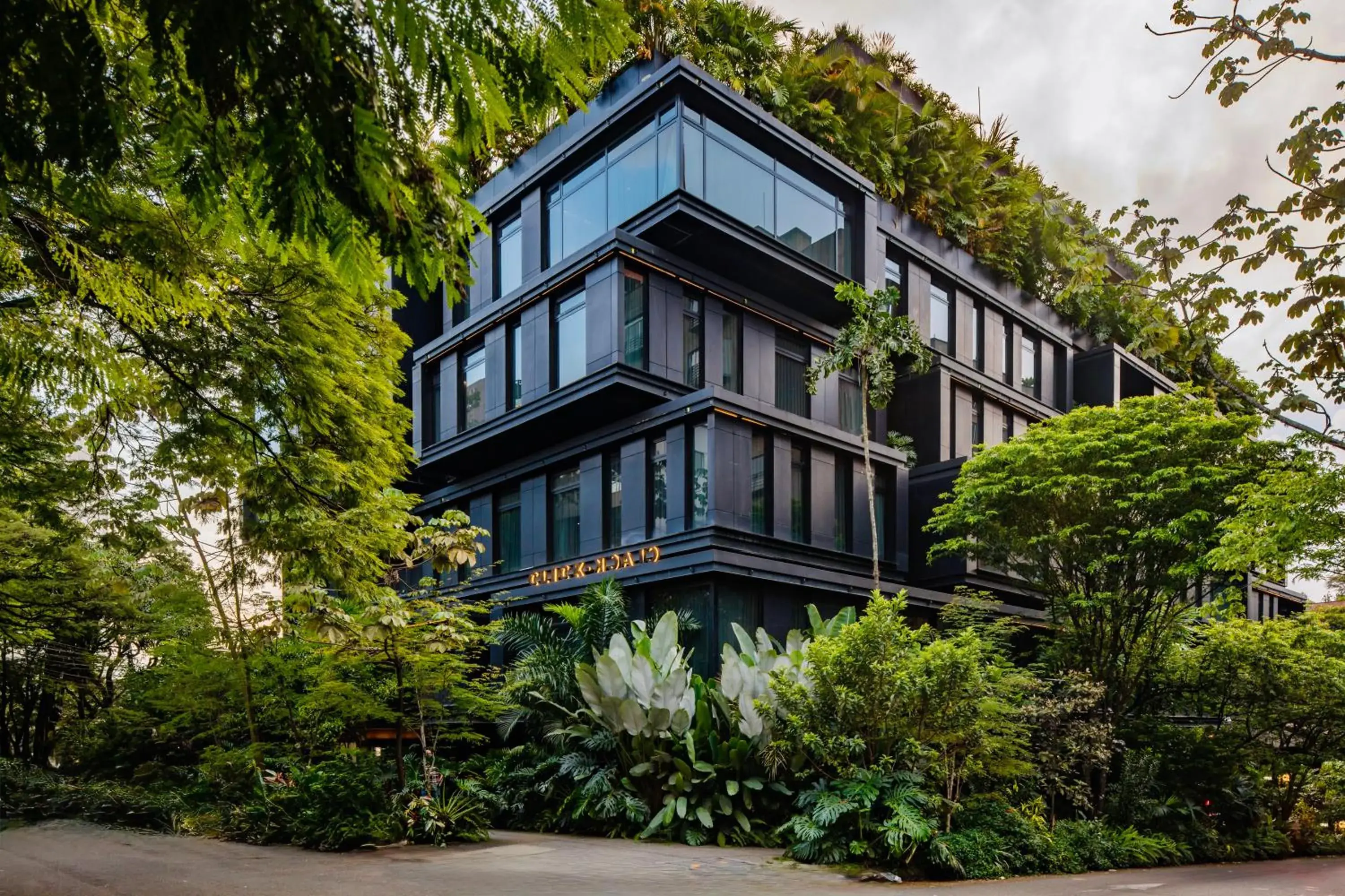 Property building in The Click Clack Hotel Medellín Property building in The Click Clack Hotel Medellín