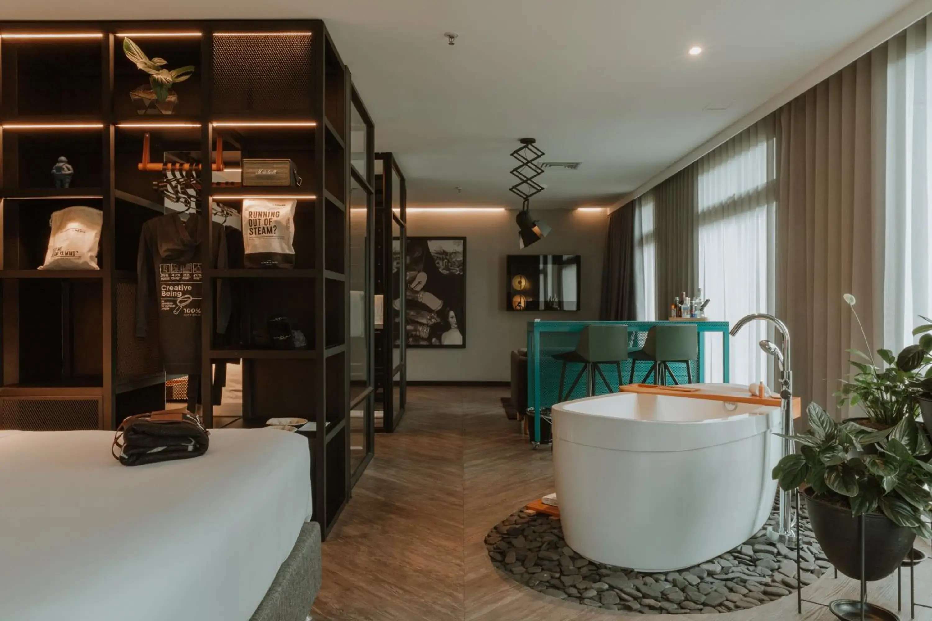 Bedroom in The Click Clack Hotel Medellín Bedroom in The Click Clack Hotel Medellín