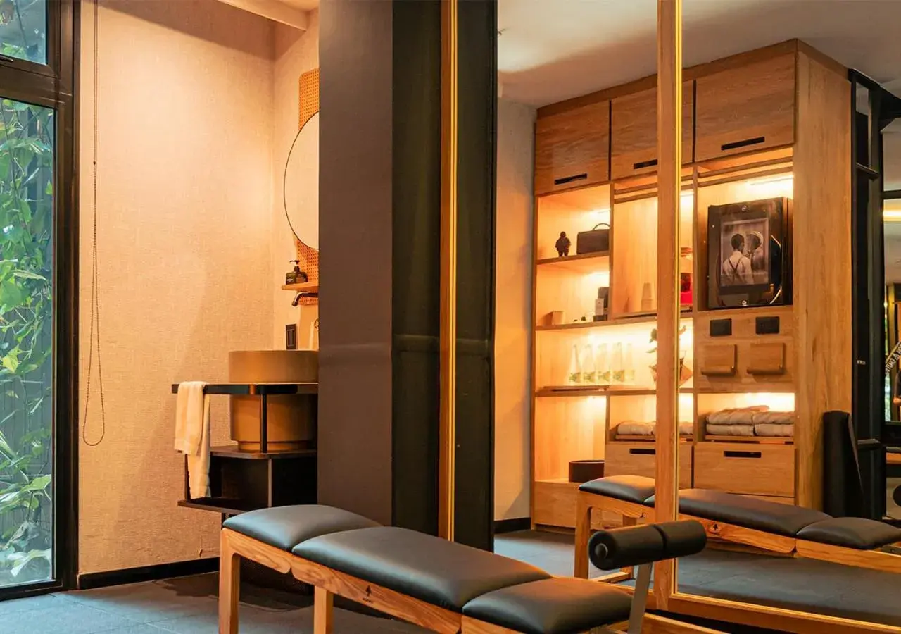 Fitness centre/facilities in The Click Clack Hotel Medellín Fitness centre/facilities in The Click Clack Hotel Medellín