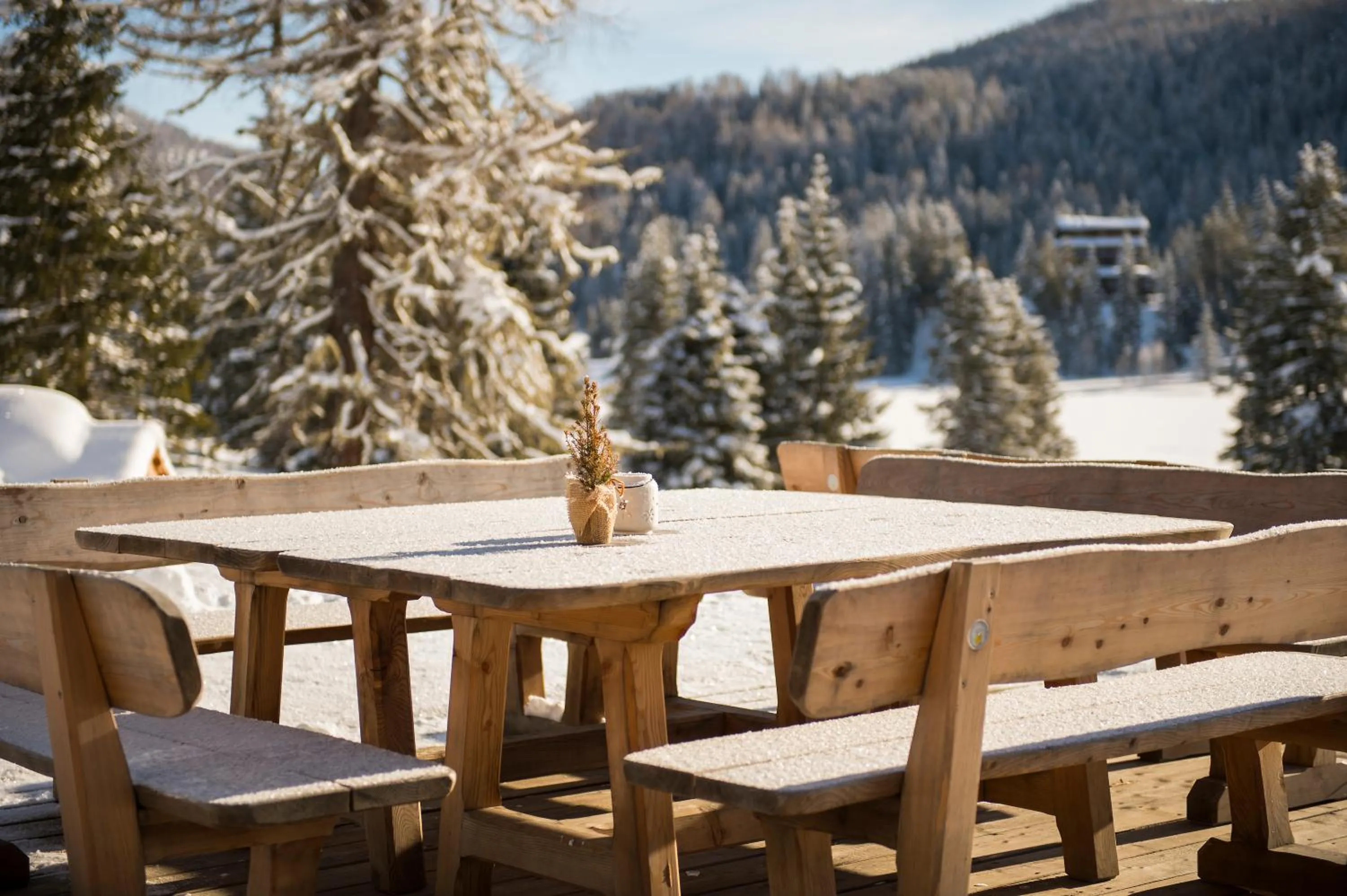Winter in Ludlalm am Prebersee