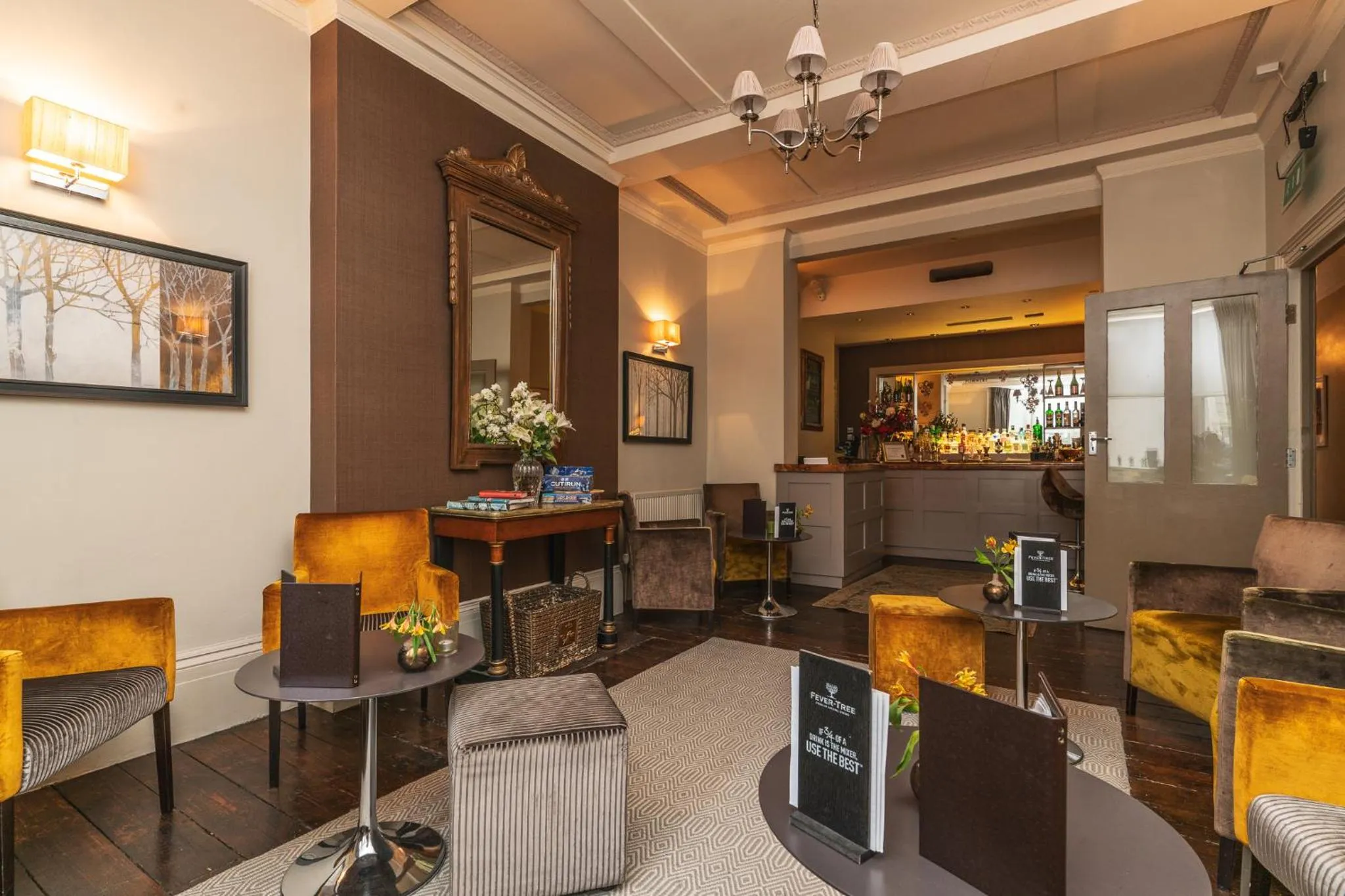 Living room in Blanch House