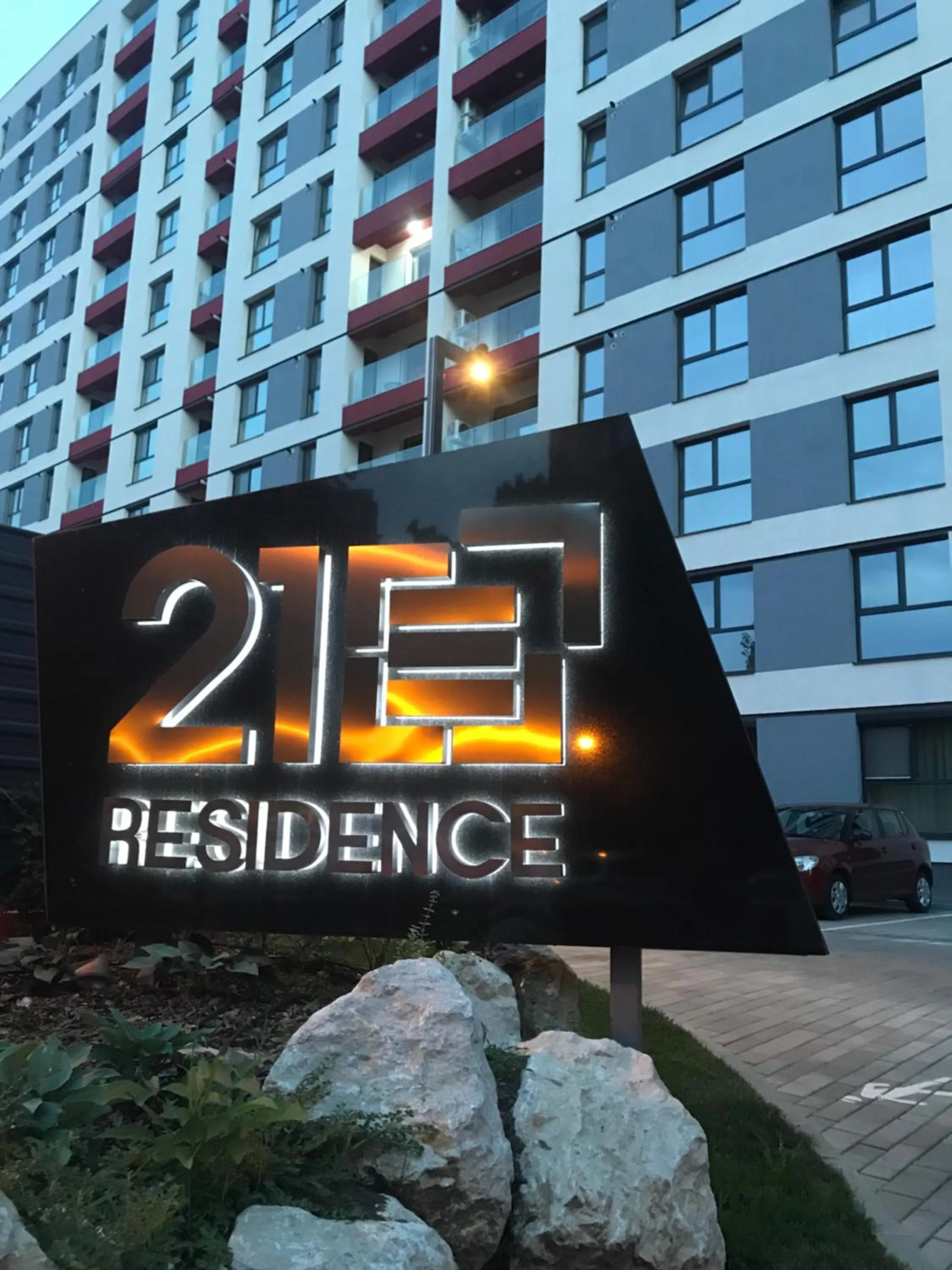 Property building in 21 Residence Apartments