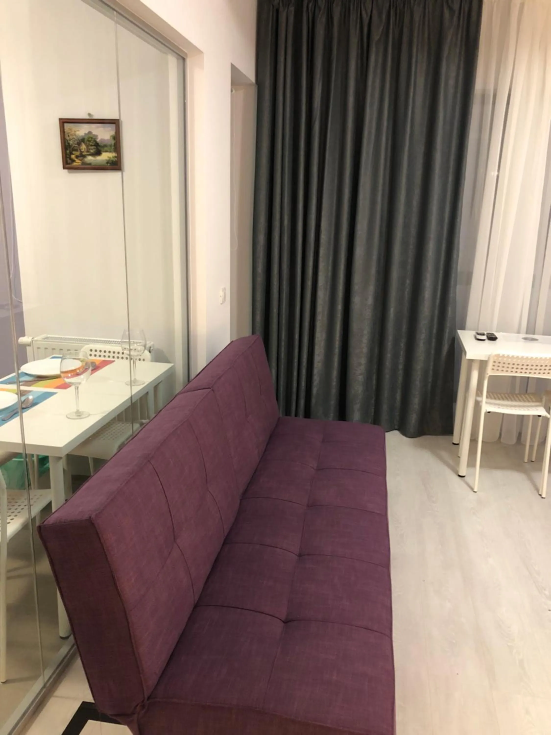 Seating area in 21 Residence Apartments