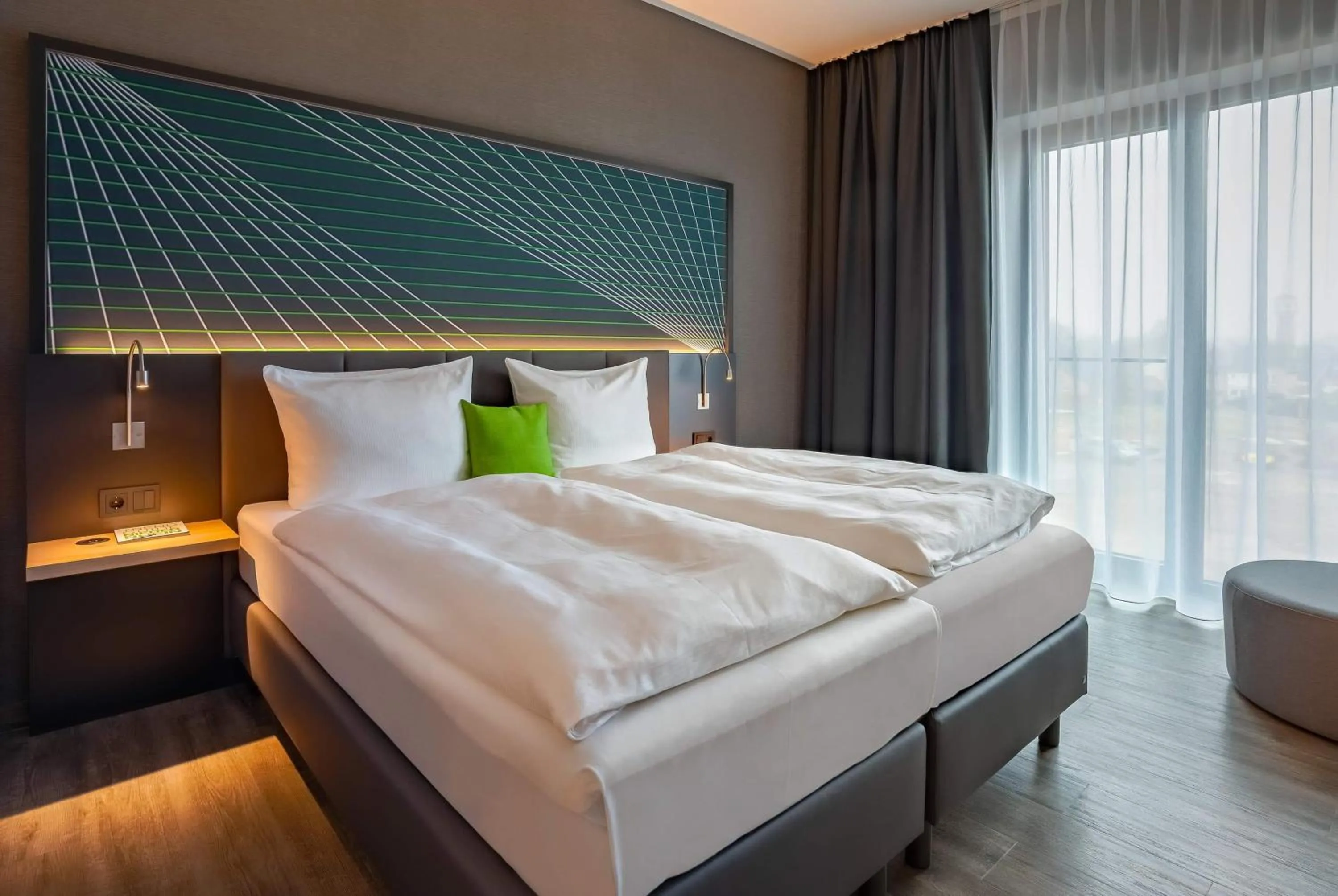 Photo of the whole room, Bed in elaya hotel kevelaer, Trademark Collection by Wyndham