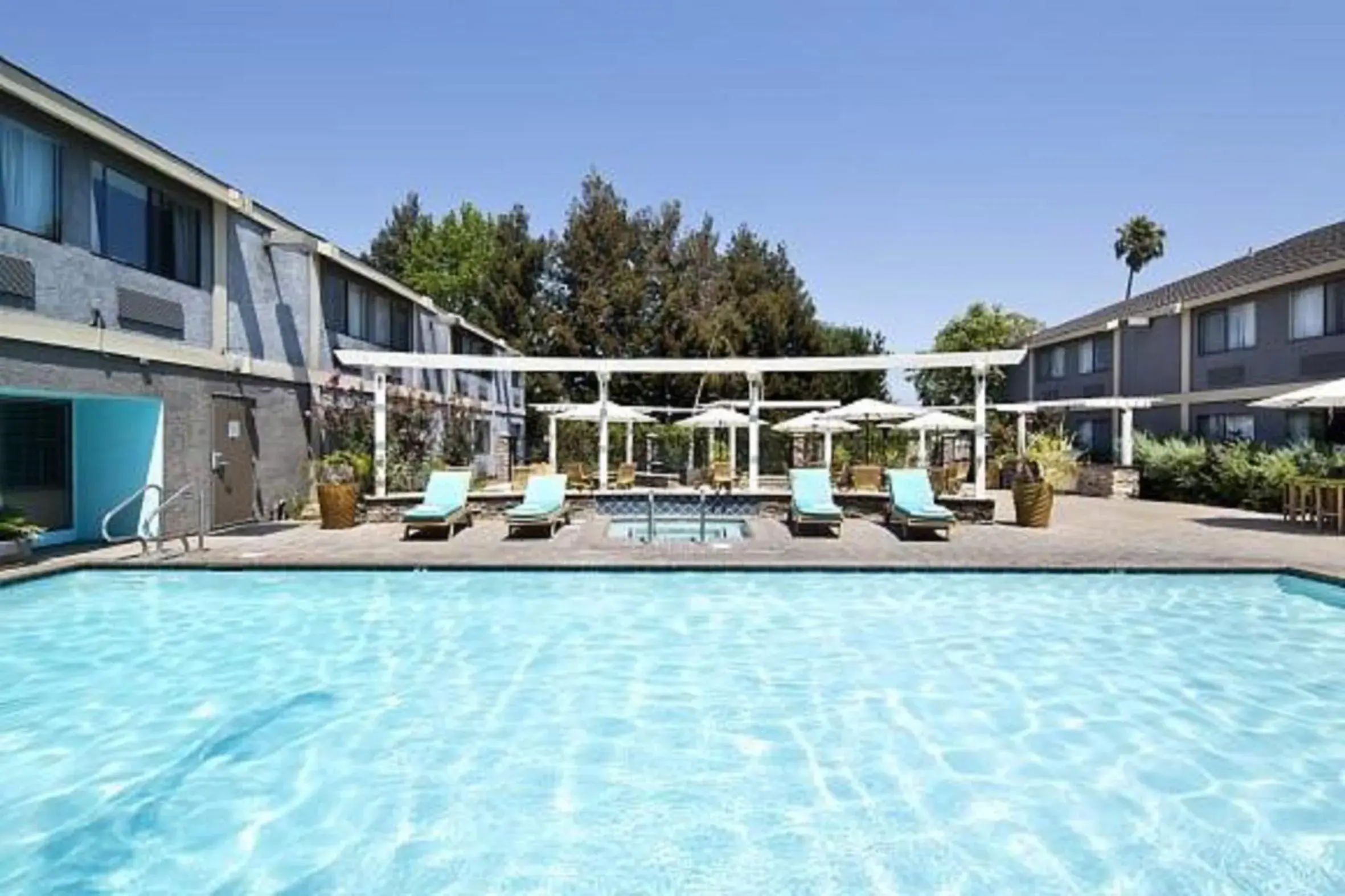 Swimming pool in Maple Tree Inn Swimming pool in Maple Tree Inn
