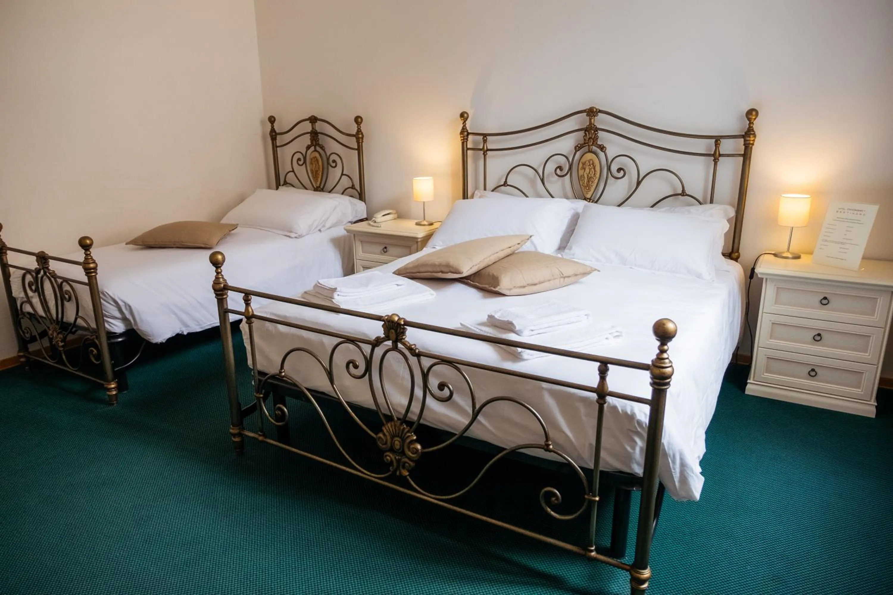 Bed in Hotel Panorama