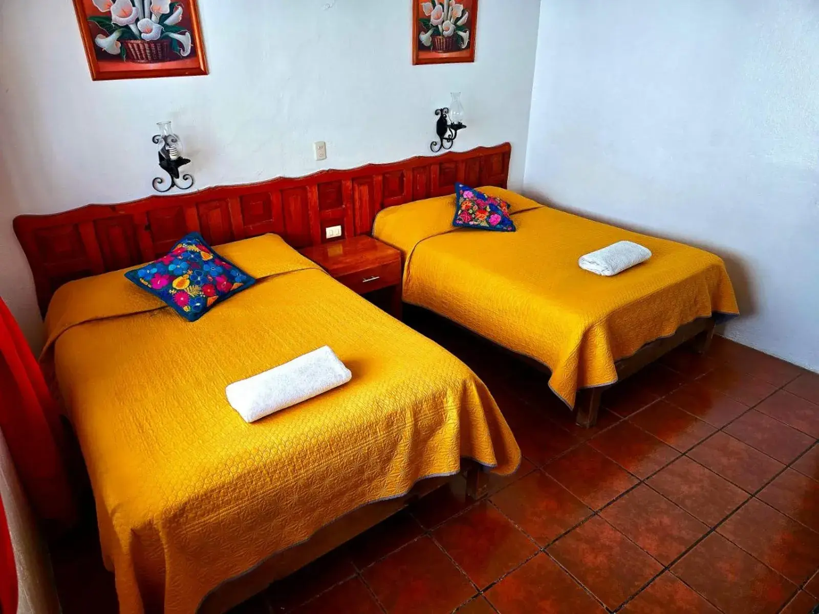 Bed in Hotel San Luis Bed in Hotel San Luis