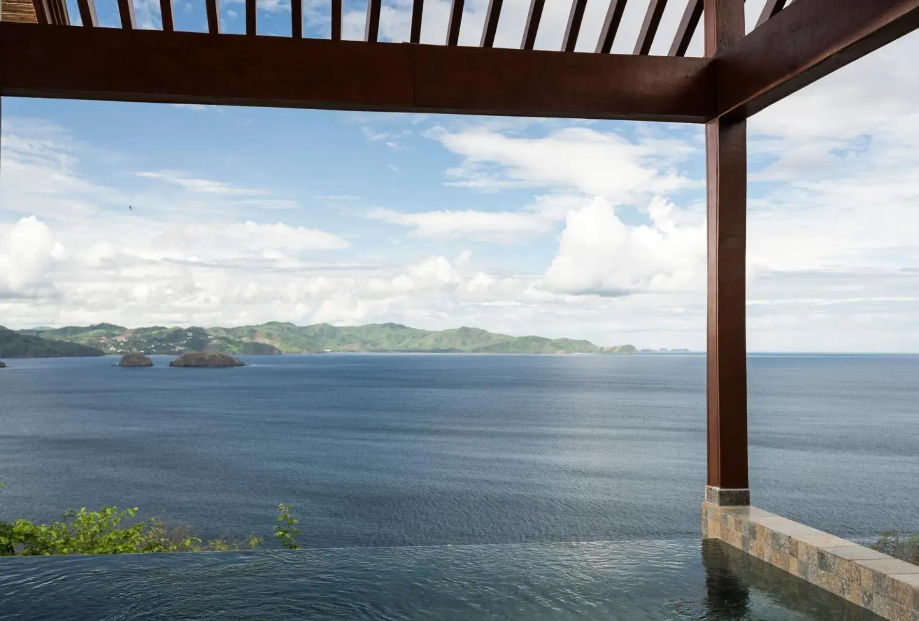 Sea view in Four Seasons Resort Peninsula Papagayo, Costa Rica Sea view in Four Seasons Resort Peninsula Papagayo, Costa Rica