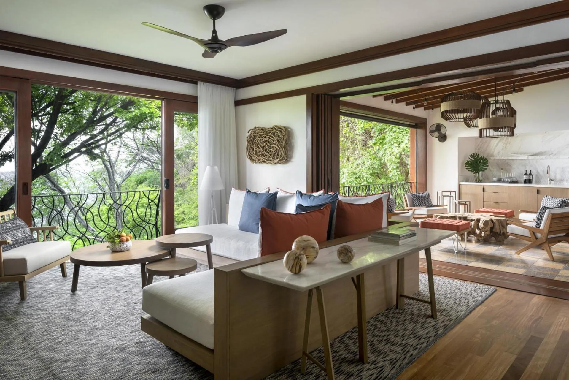 Patio in Four Seasons Resort Peninsula Papagayo, Costa Rica