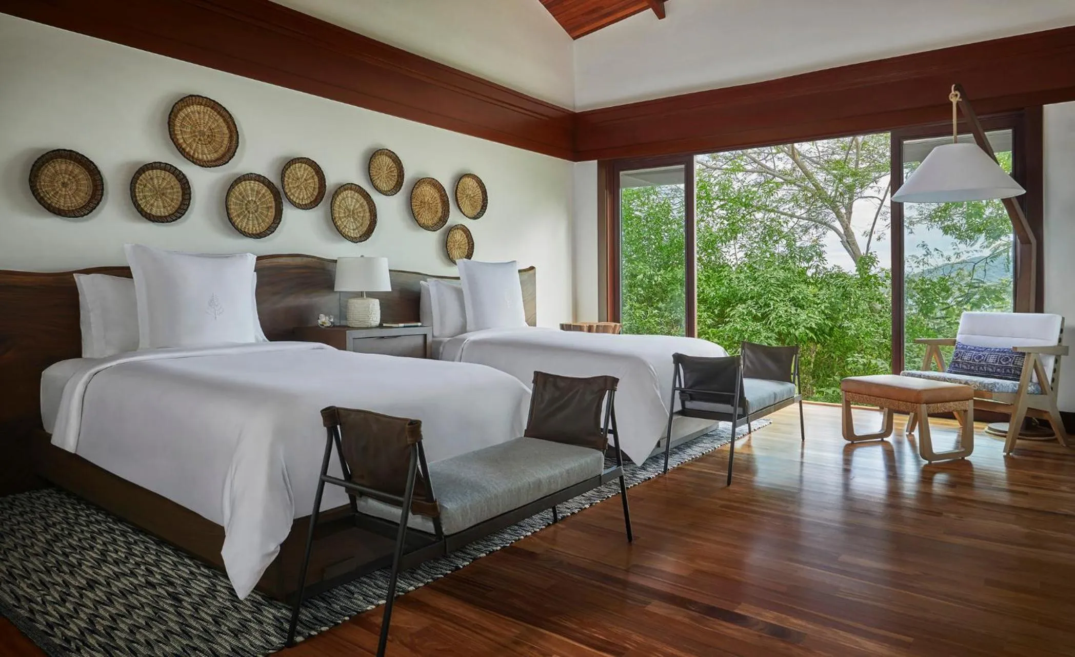 Bed in Four Seasons Resort Peninsula Papagayo, Costa Rica