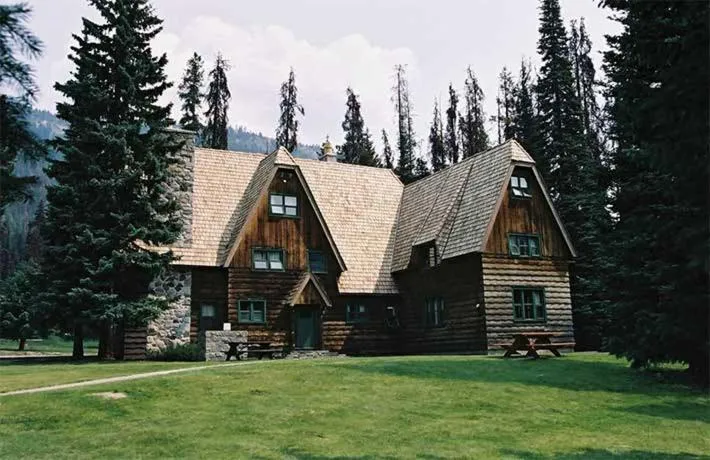 Property building in Manning Park Resort