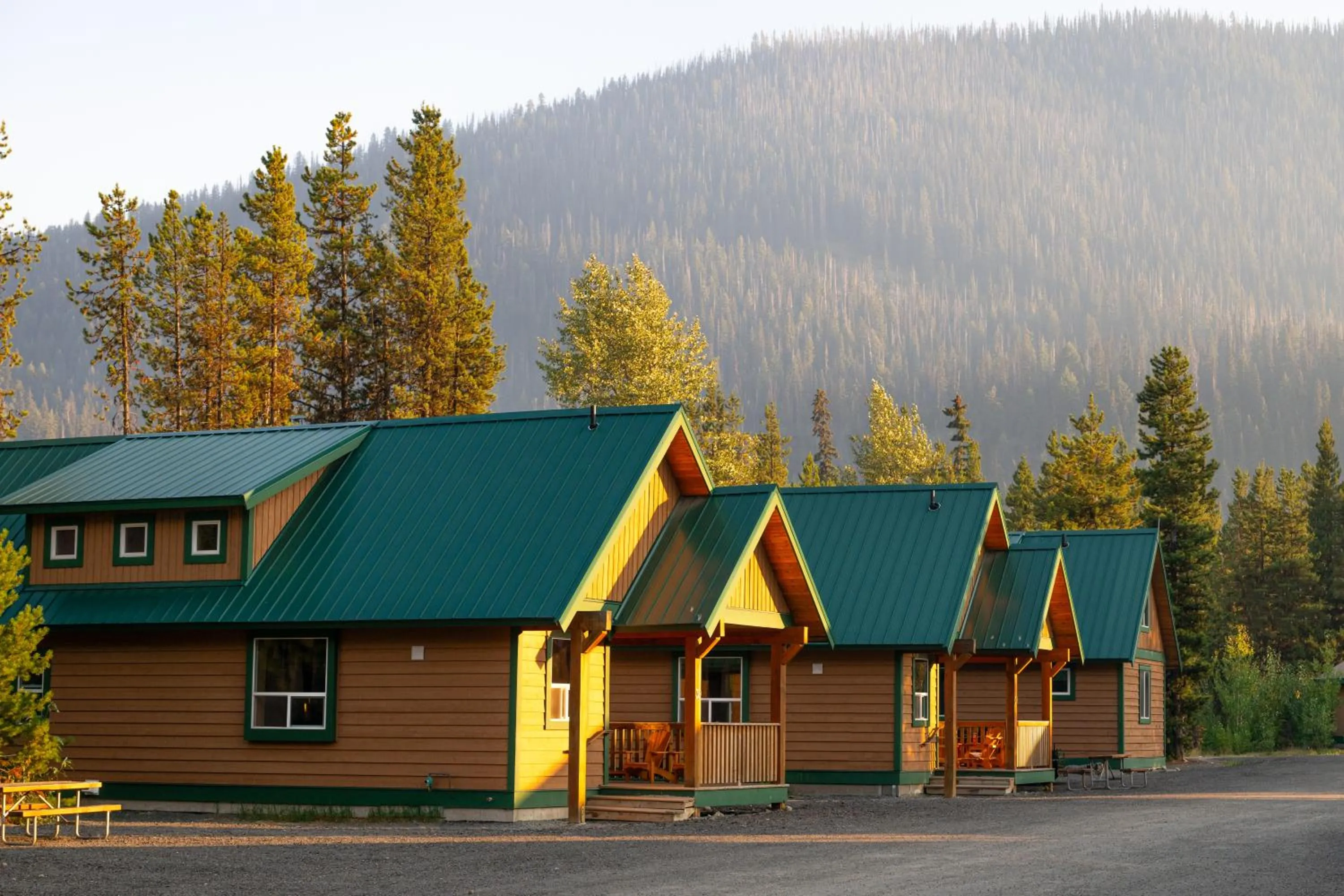 Property building in Manning Park Resort