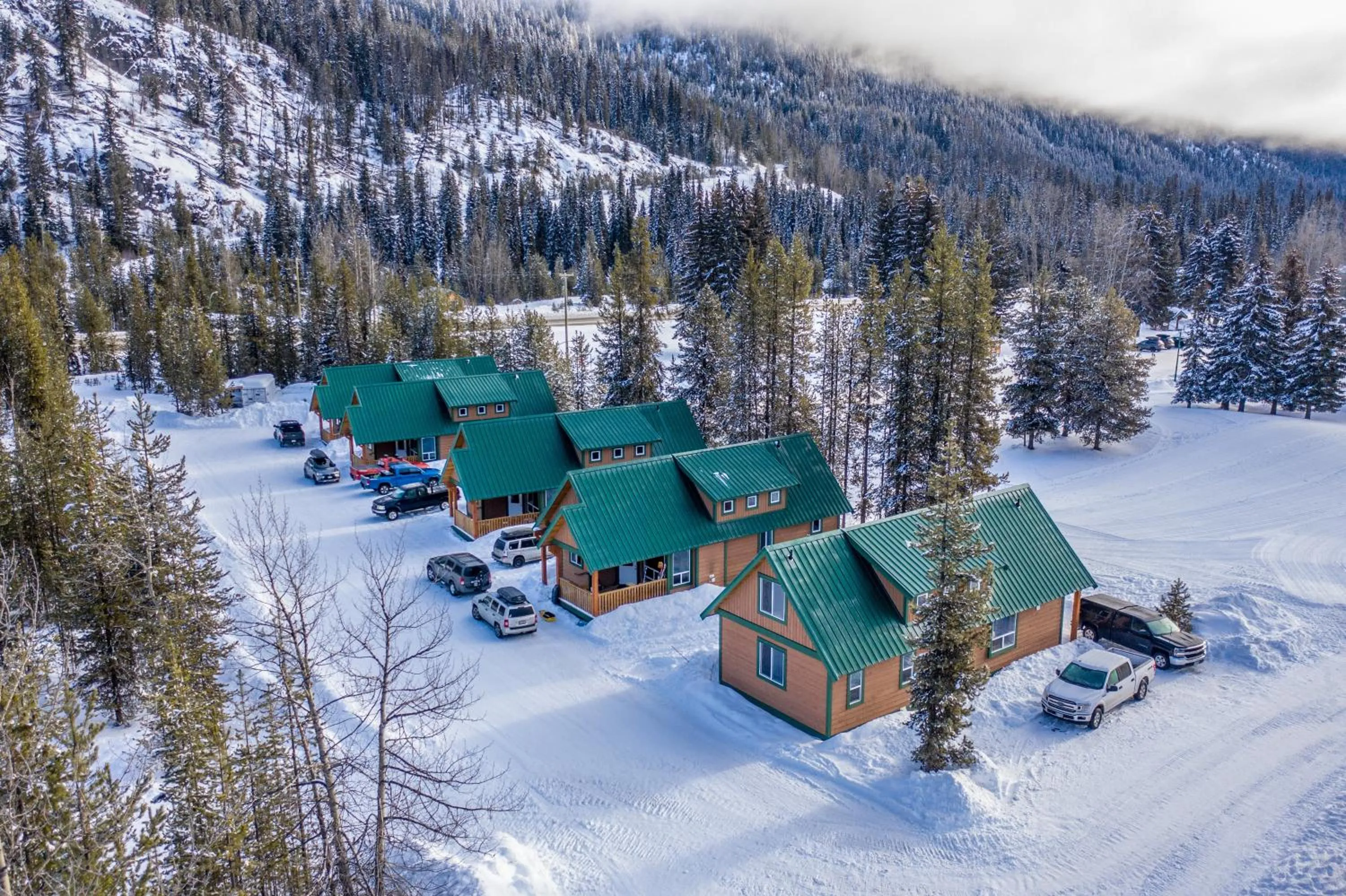 Property building in Manning Park Resort