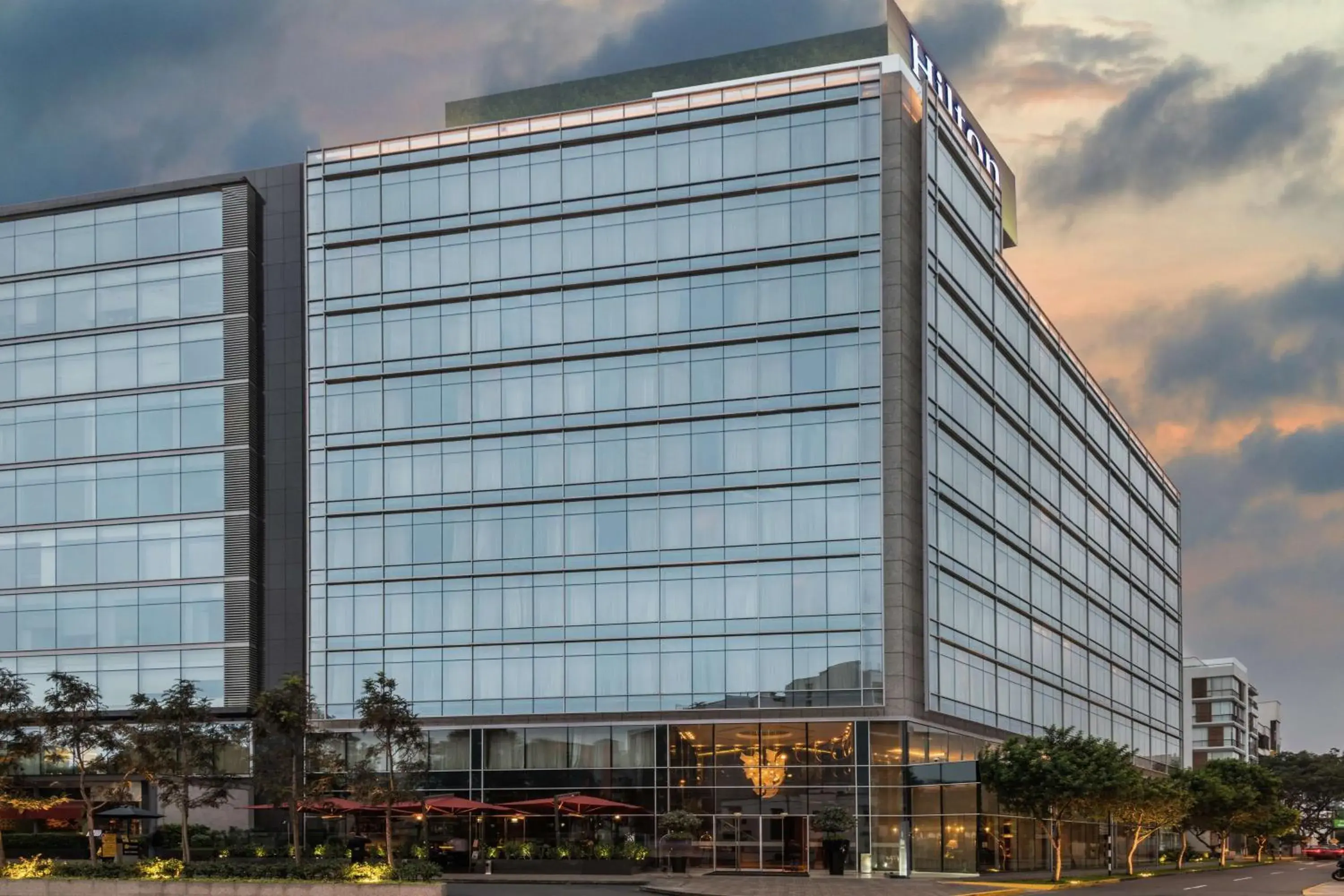 Property building in Hilton Lima Miraflores Property building in Hilton Lima Miraflores