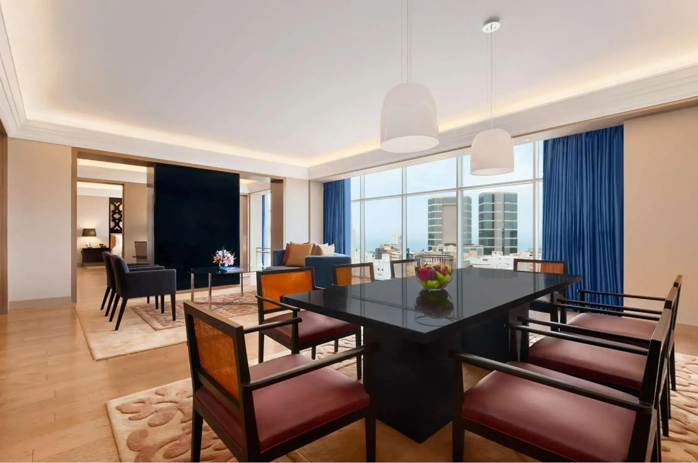 Living room in Hilton Lima Miraflores Living room in Hilton Lima Miraflores