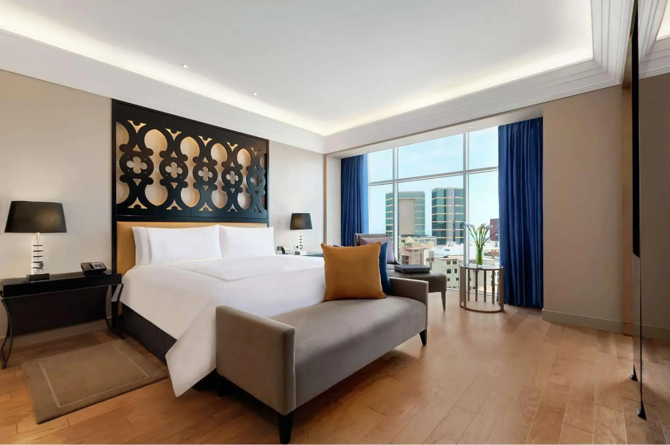 Living room, Bed in Hilton Lima Miraflores Living room, Bed in Hilton Lima Miraflores