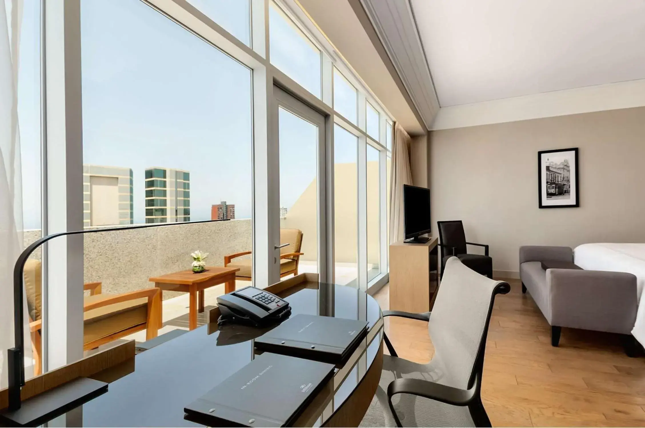 Living room in Hilton Lima Miraflores Living room in Hilton Lima Miraflores