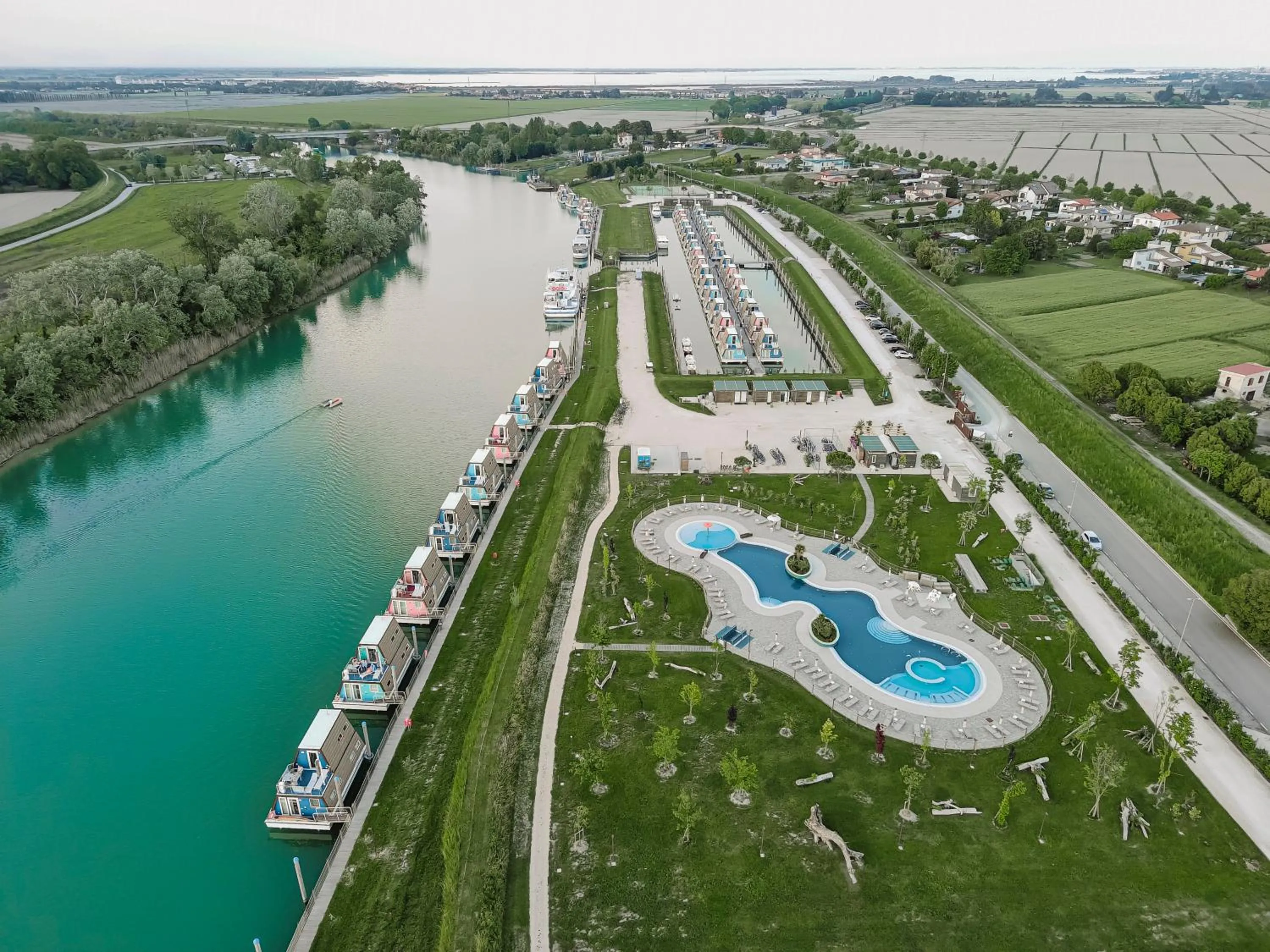 Bird's eye view in Marina Azzurra Resort