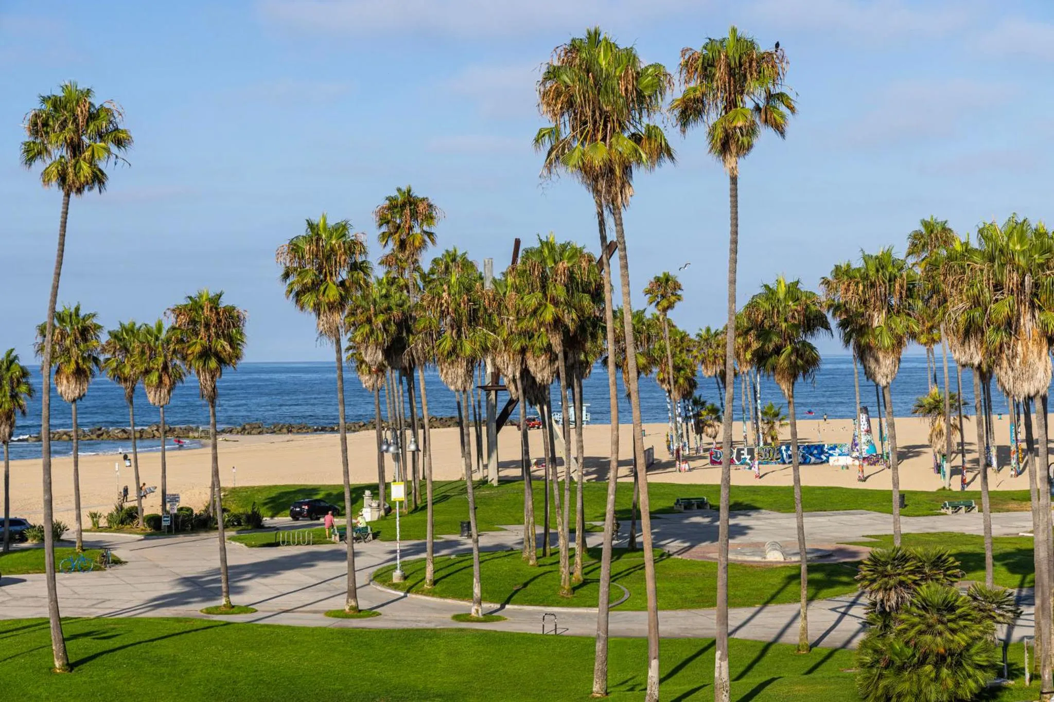 Bedroom in Hotel Erwin Venice Beach