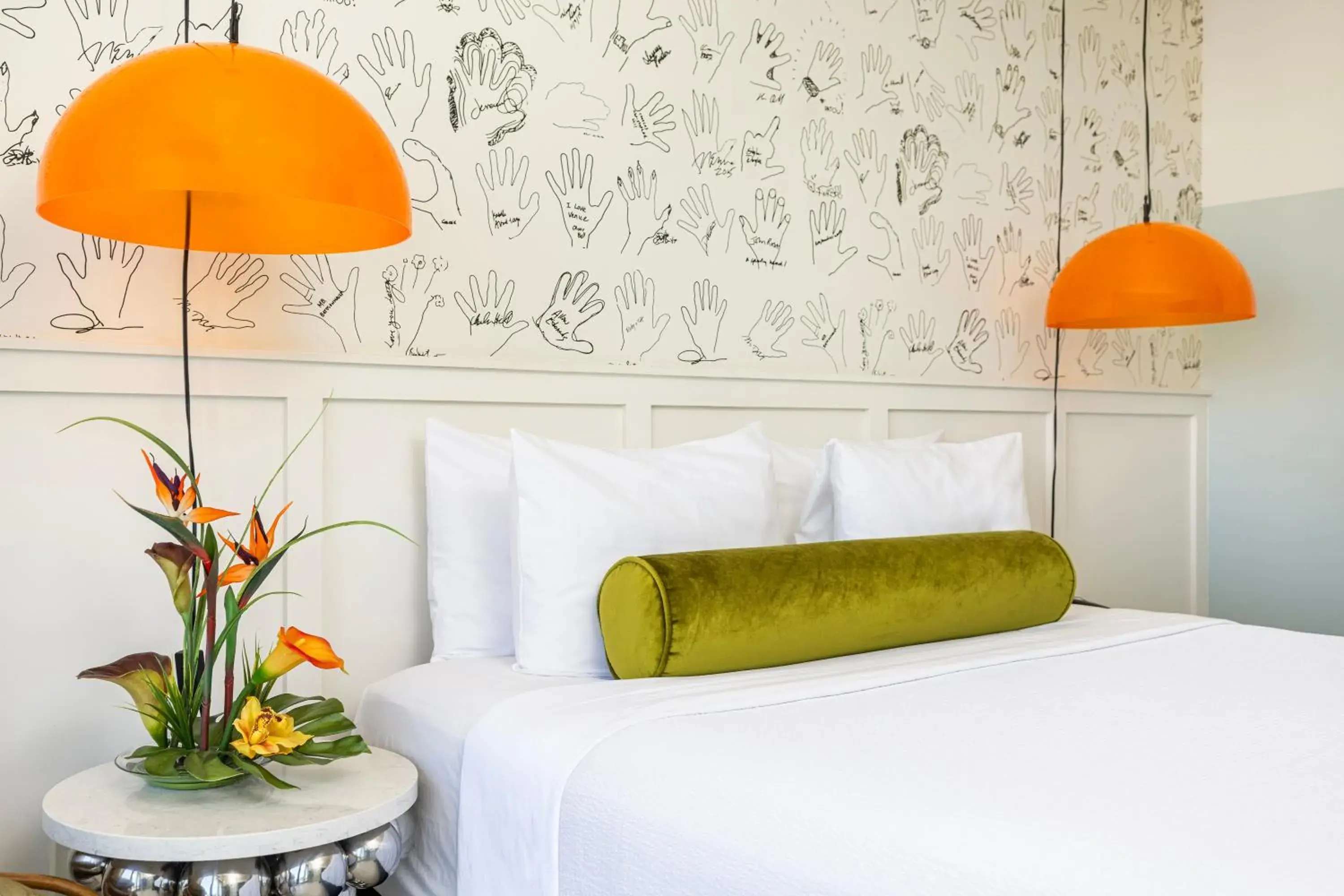 Bed in Hotel Erwin Venice Beach Bed in Hotel Erwin Venice Beach