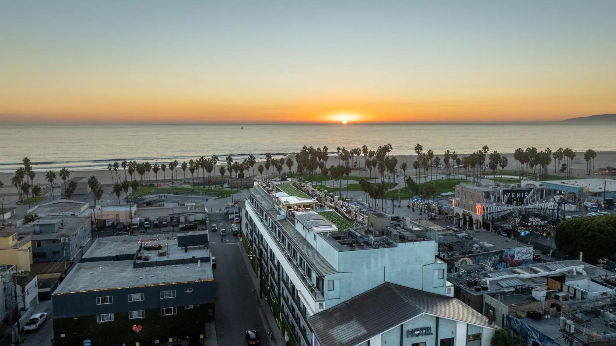 Bird's eye view in Hotel Erwin Venice Beach