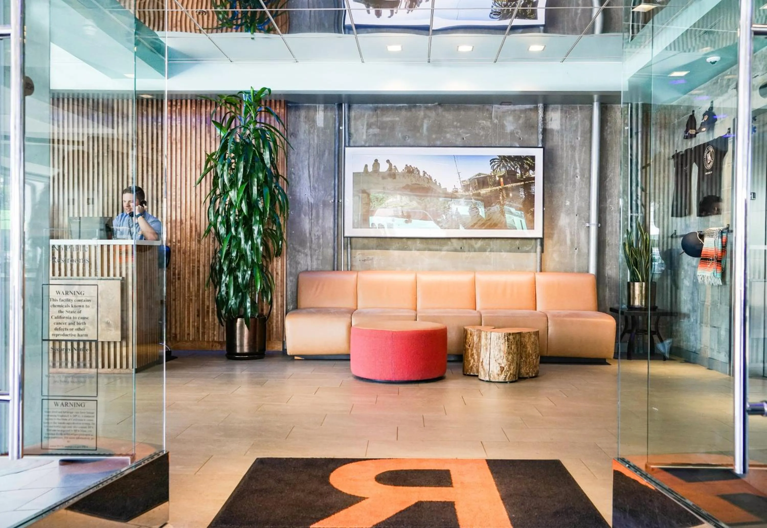 Lobby or reception in Hotel Erwin Venice Beach