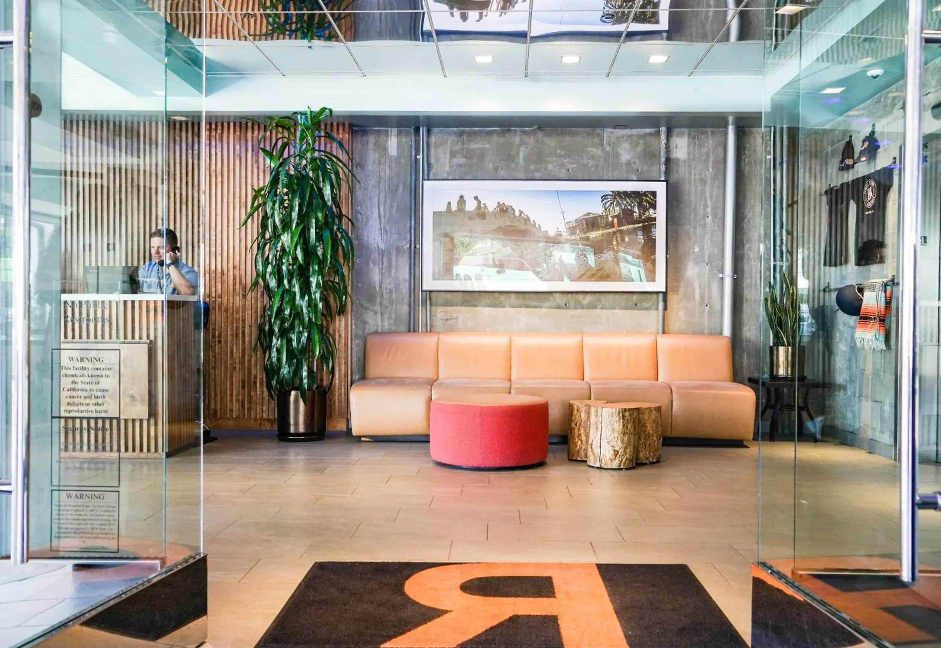 Lobby or reception in Hotel Erwin Venice Beach Lobby or reception in Hotel Erwin Venice Beach