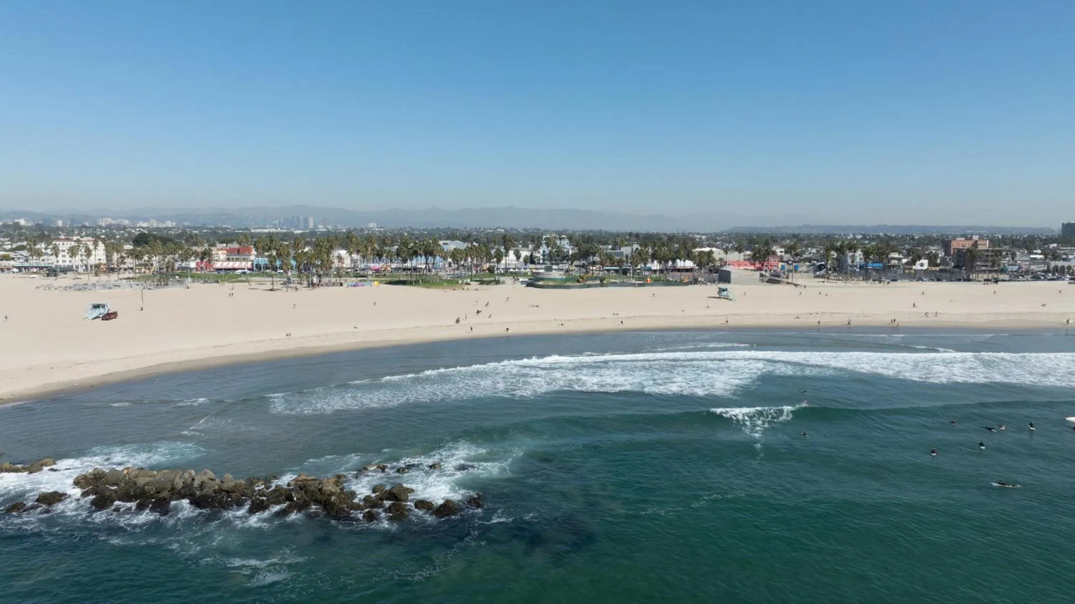 Bird's eye view in Hotel Erwin Venice Beach