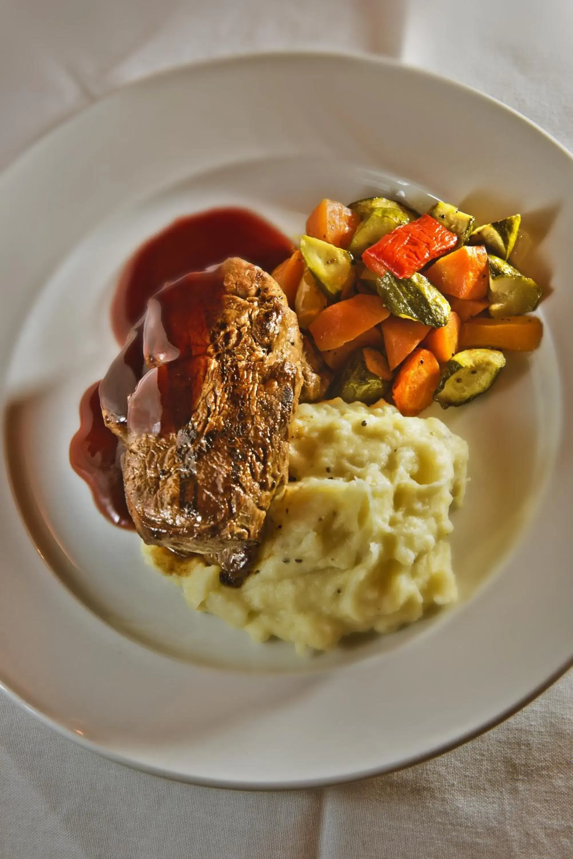Food close-up in Clanwilliam Hotel Food close-up in Clanwilliam Hotel