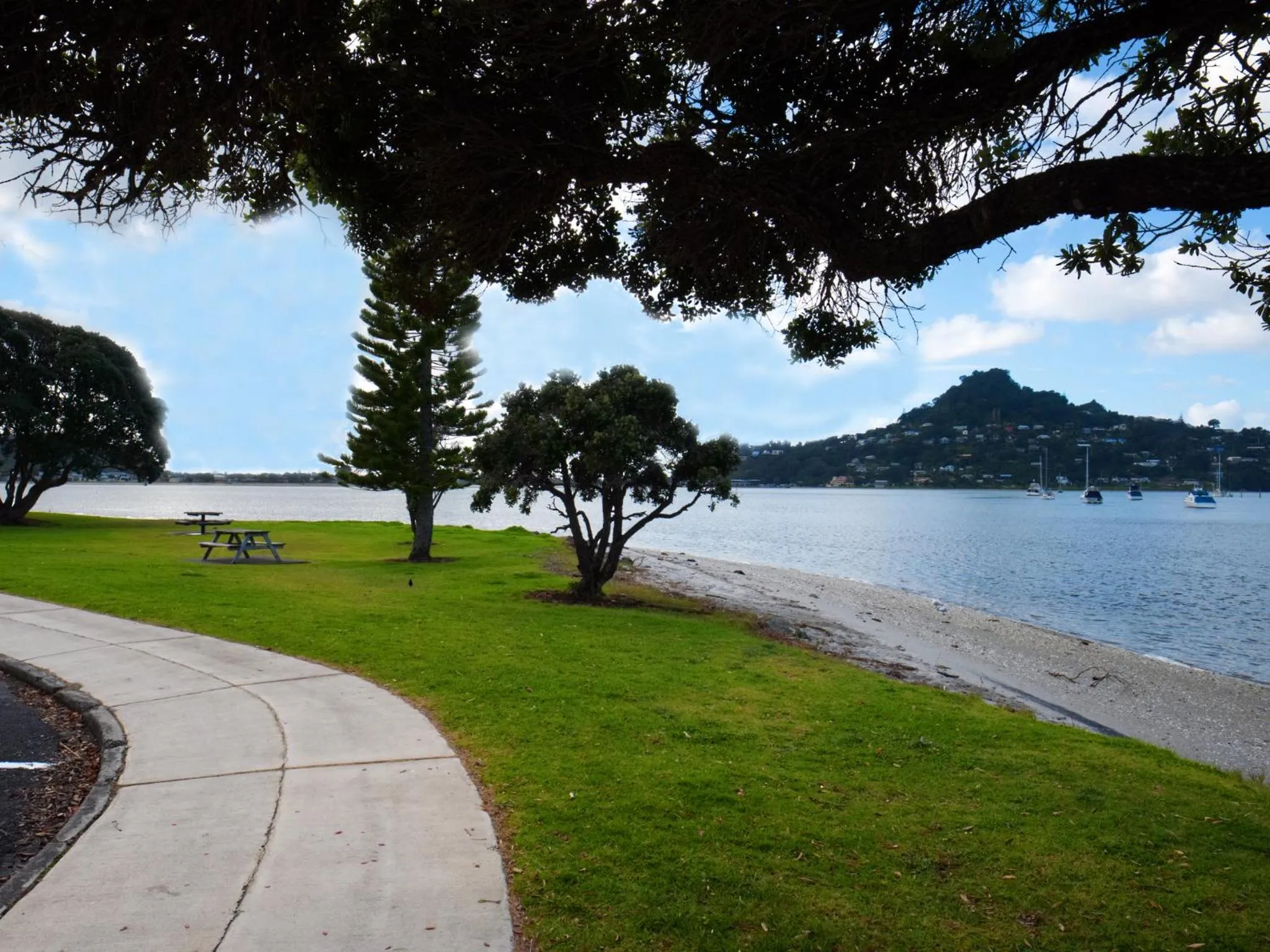 Landmark view in Tairua Shores Motel