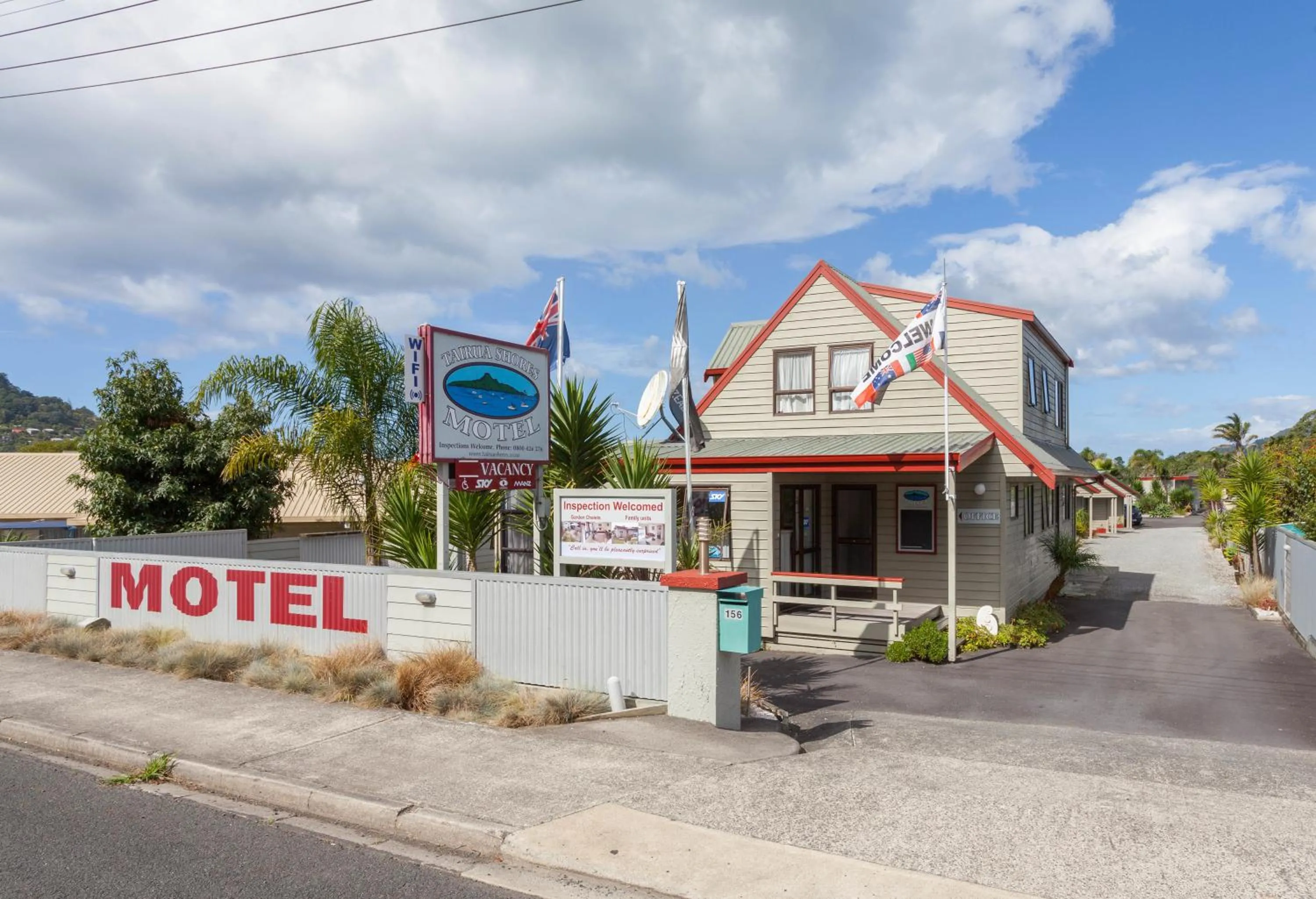 Property building in Tairua Shores Motel