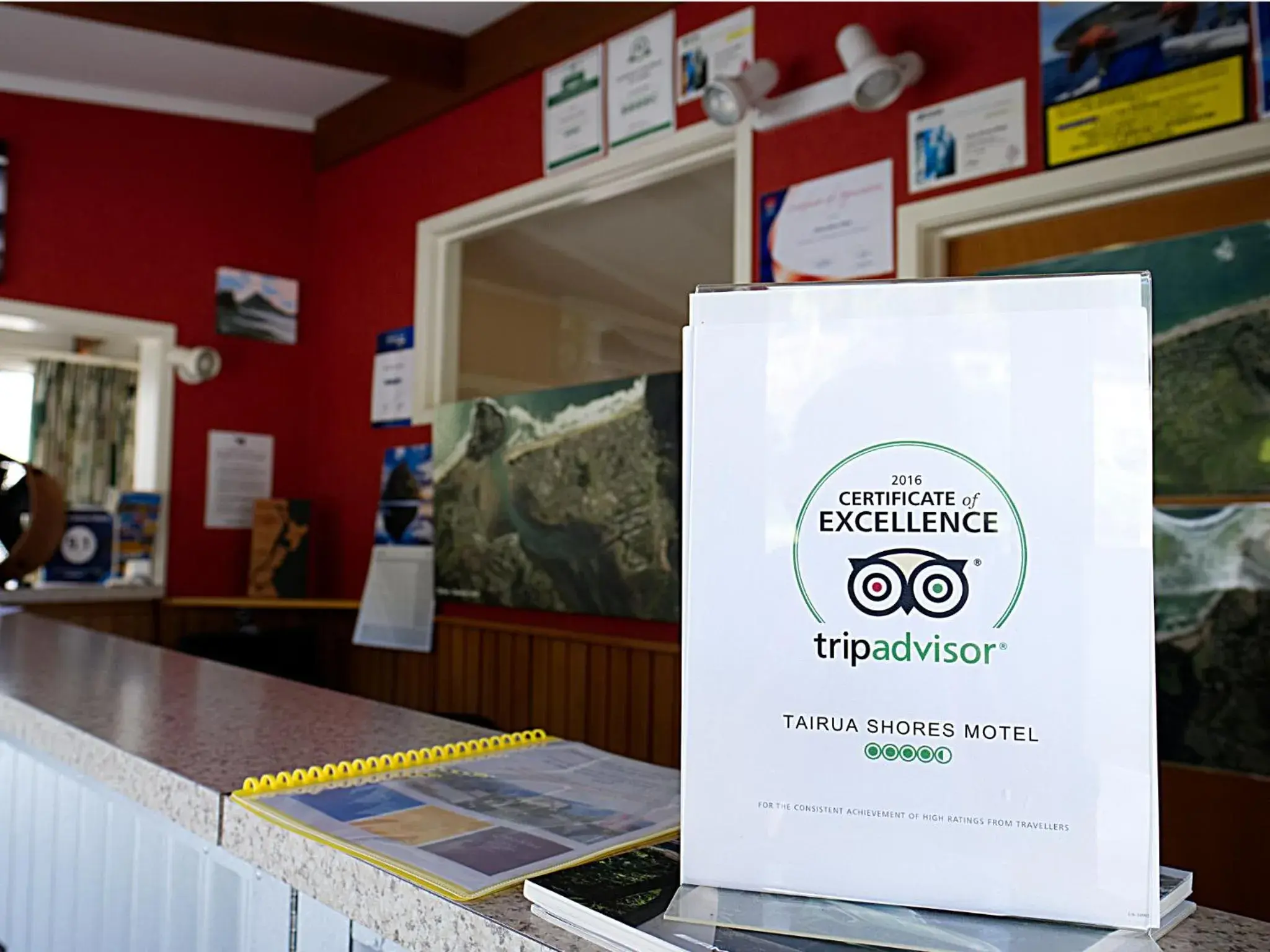 Lobby or reception in Tairua Shores Motel Lobby or reception in Tairua Shores Motel