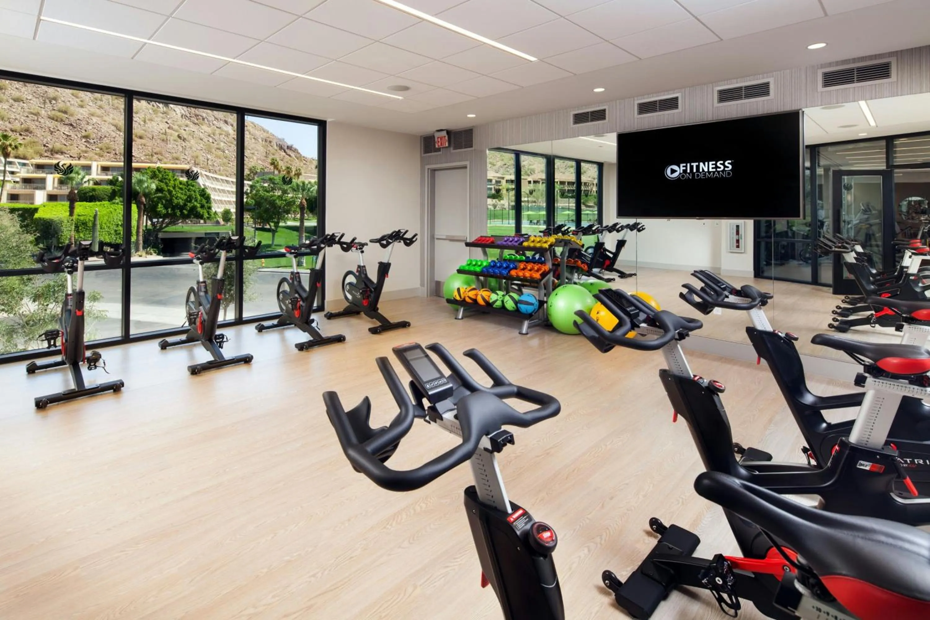 Fitness centre/facilities in The Phoenician, a Luxury Collection Resort, Scottsdale