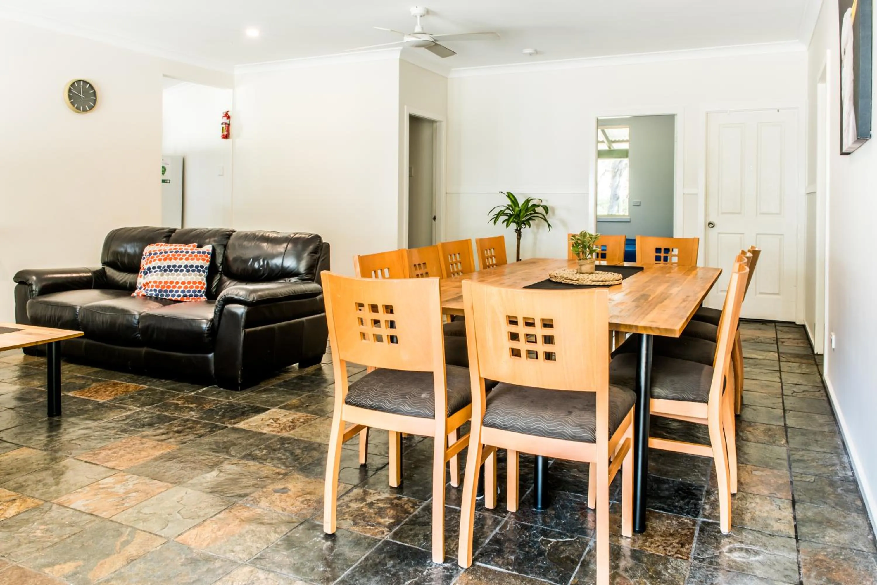 Living room in The Retreat Port Stephens