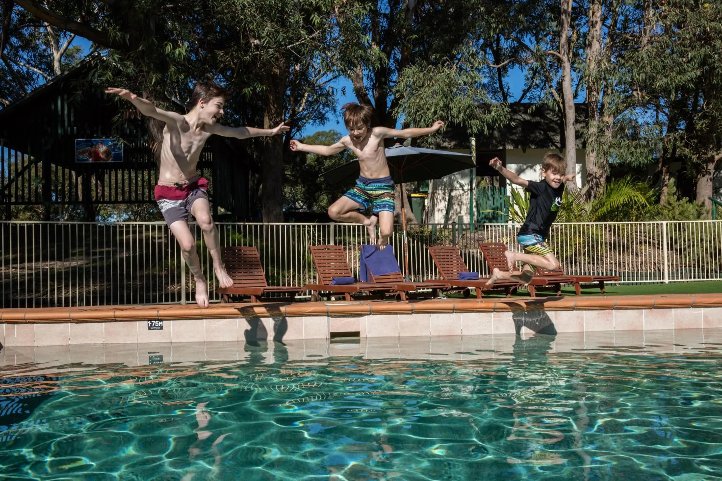 Swimming pool in The Retreat Port Stephens