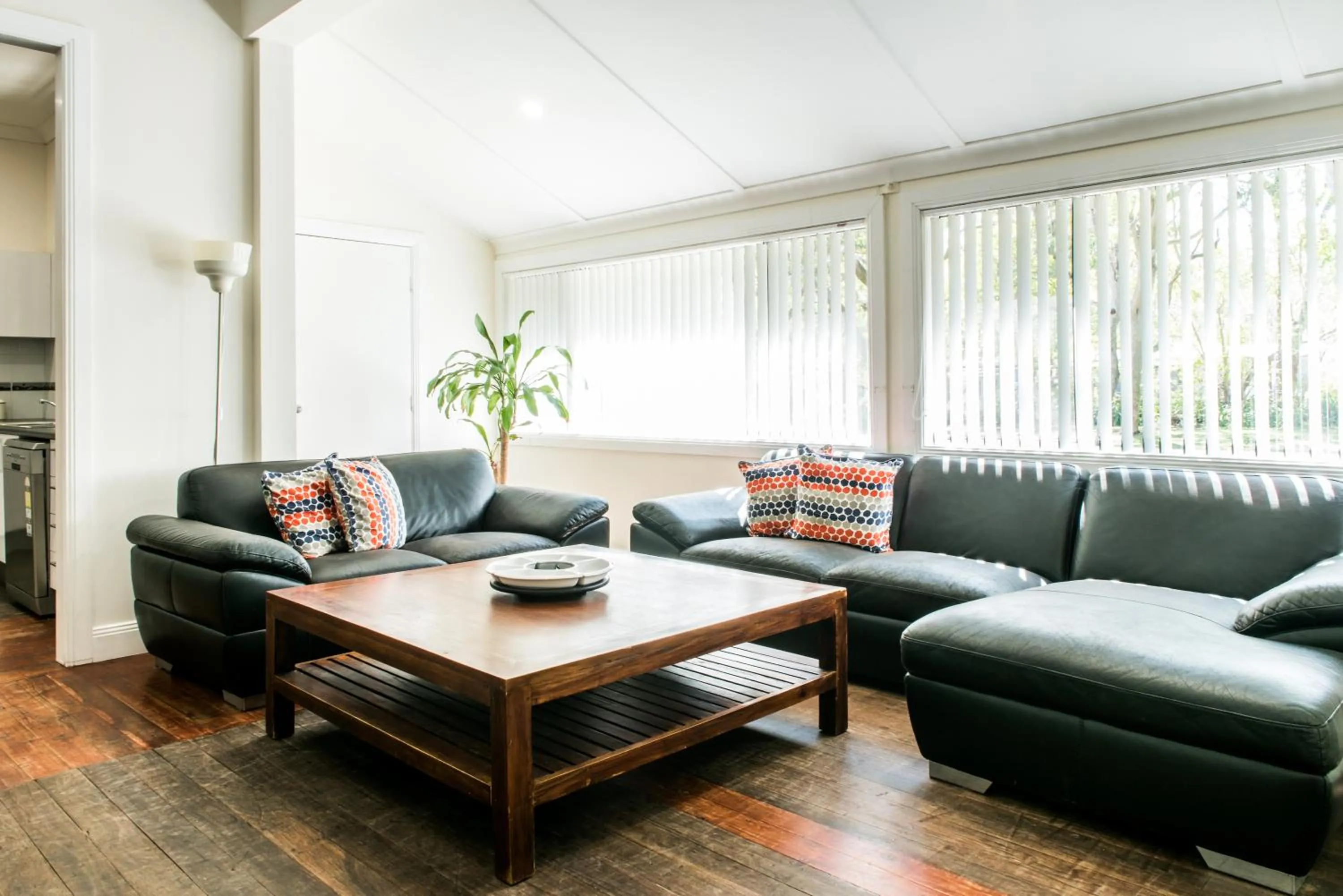 Living room in The Retreat Port Stephens