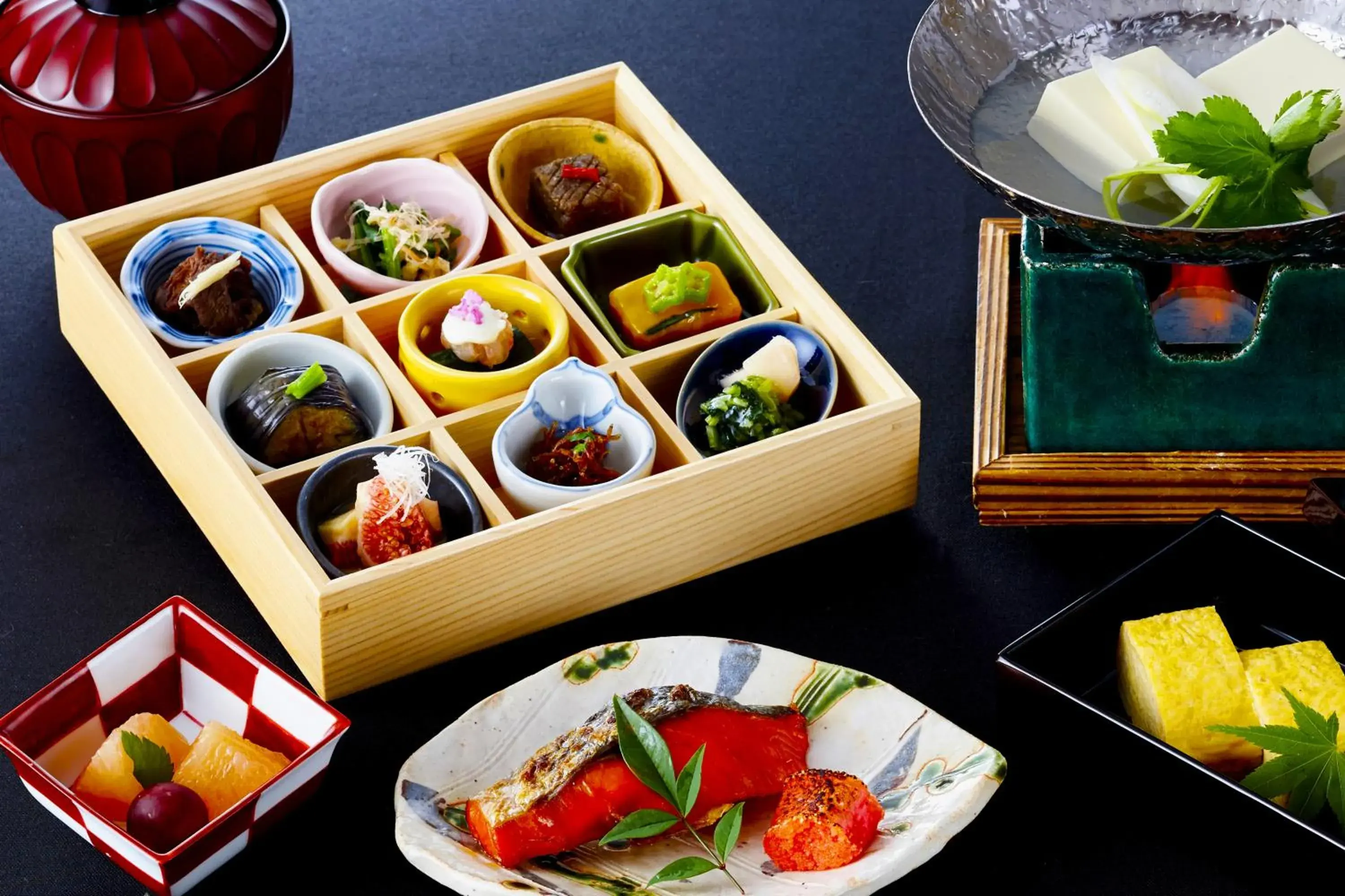 Breakfast in Ryokan Sanga Breakfast in Ryokan Sanga