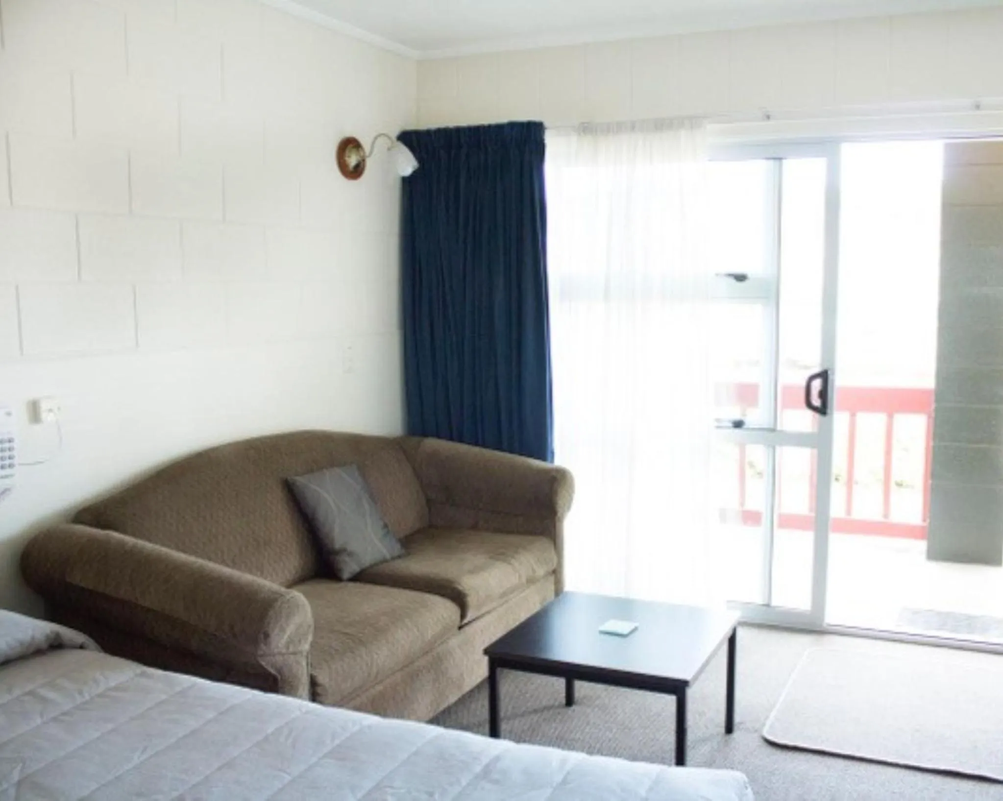 Balcony/Terrace in Alpine Motel