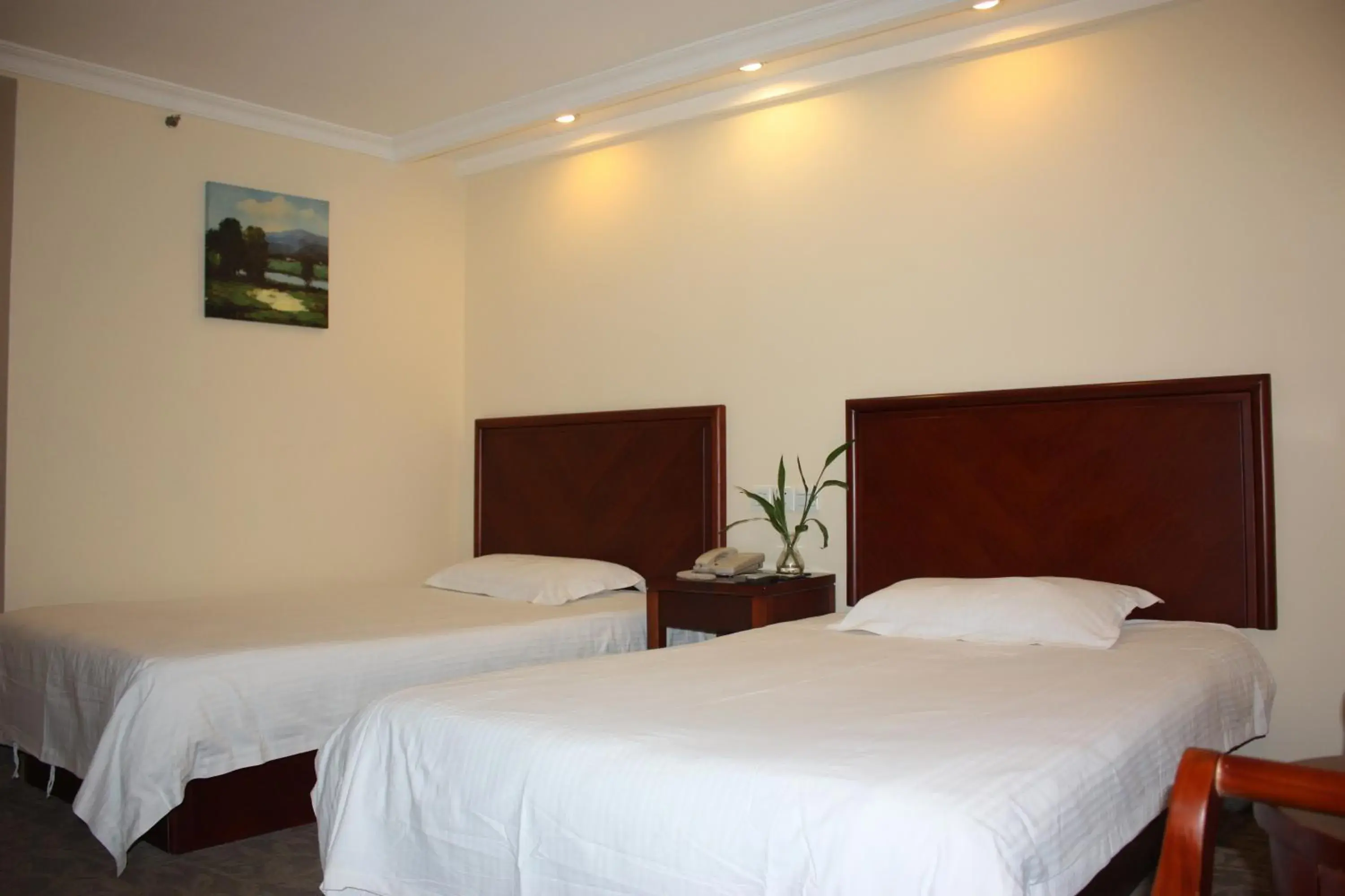 Bed in GMA Hotel ShangHai WuNing Road ZhenPing Road Metro Station Bed in GMA Hotel ShangHai WuNing Road ZhenPing Road Metro Station